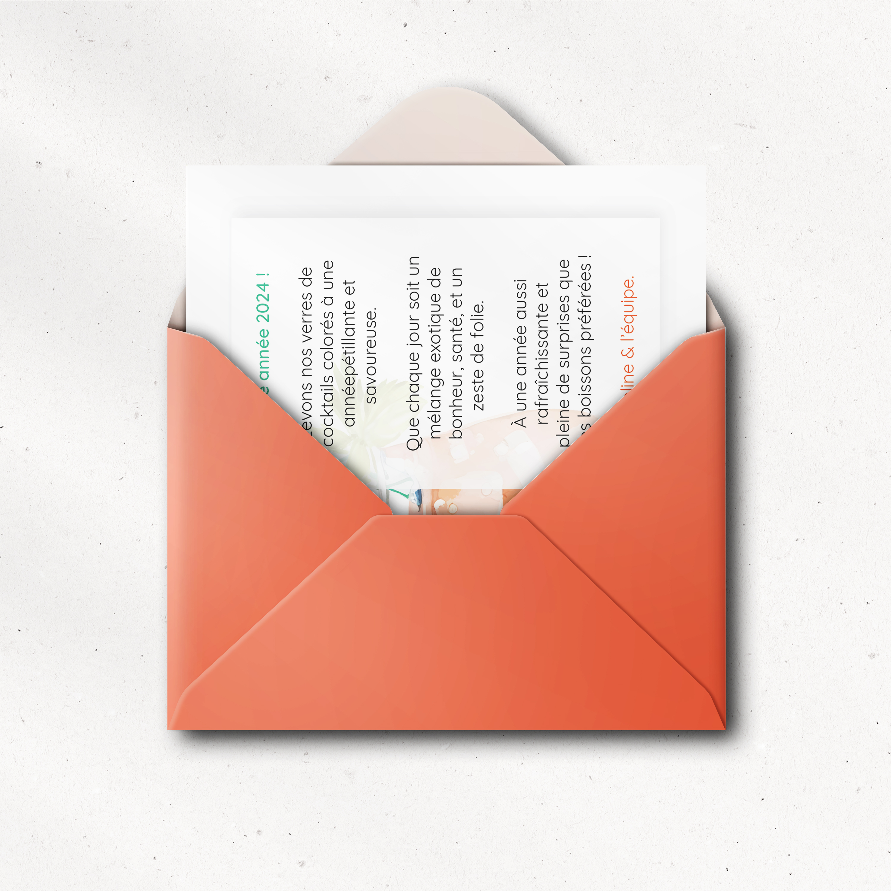 Cocktail Coloré - Cette invitation adopte une sobriété raffinée : couleur dominante douce, proportions équilibrées, typographie claire. Nos créateurs ont voulu une esthétique premium qui met l’accent sur la clarté. Nous assurons la personnalisation : vous nous confiez le texte, nous le composons avec soin, harmonisons la palette et ajoutons un logo discret. 100% digitale, elle atteint vos invités sans délai. Chaque choix – cadence, contrastes, marges – a été pensé pour préserver fluidité et élégance. Une correspondance contemporaine, simple et durable.