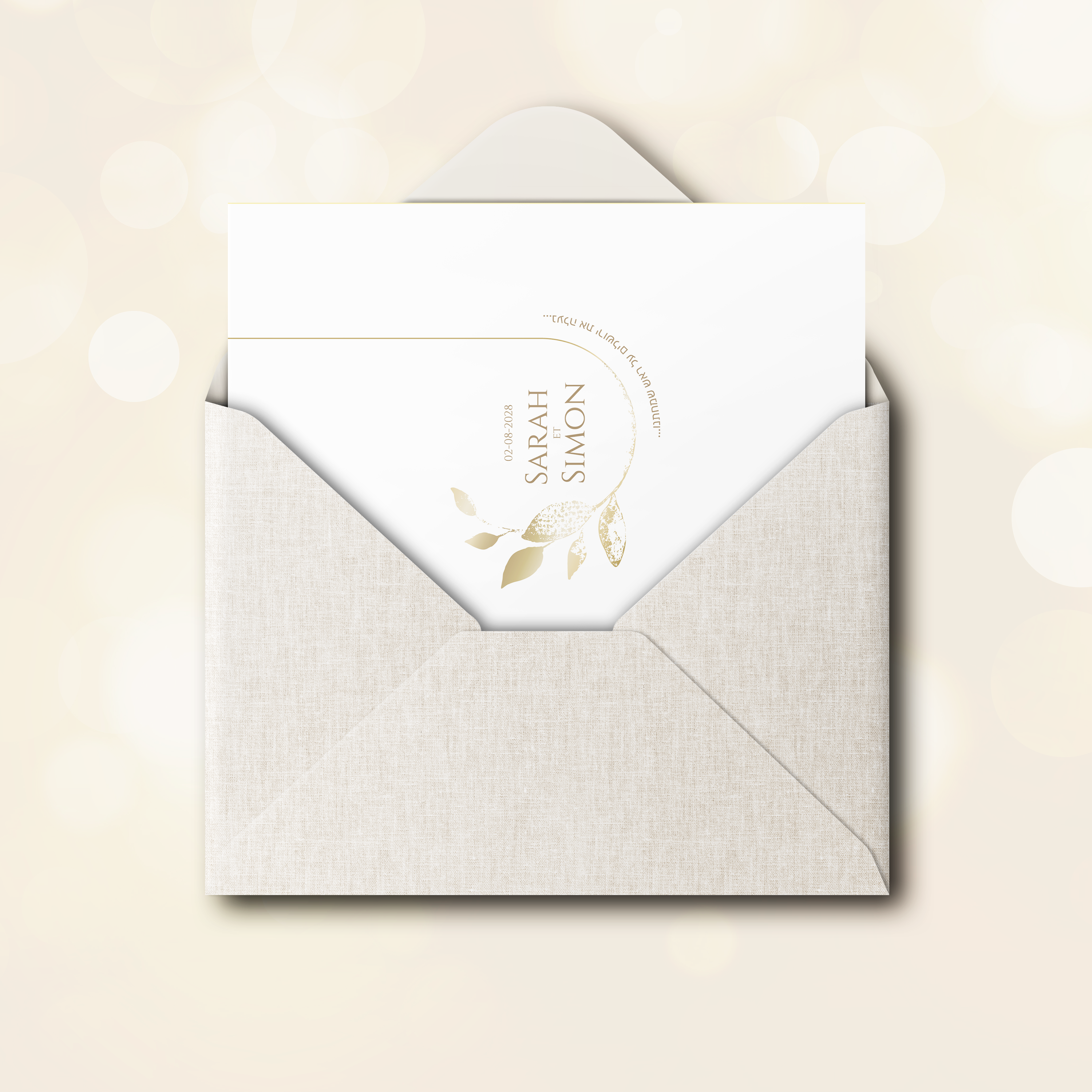 Minimalist Save The Date - Le modèle adopte une rigueur élégante : dominante chromatique douce, proportions stables, typographie nette. Nos illustrateurs signent une présence premium qui installe la confiance sans surjeu. Nous assurons la personnalisation : intégration du texte, réglage fin des teintes, ajout d’un logo discret. Diffusée exclusivement en numérique, l’invitation rejoint vos invités immédiatement. Chaque paramètre – contrastes, cadence, échelle – a été calibré pour préserver fluidité et raffinement. Une correspondance contemporaine, fiable et durable.