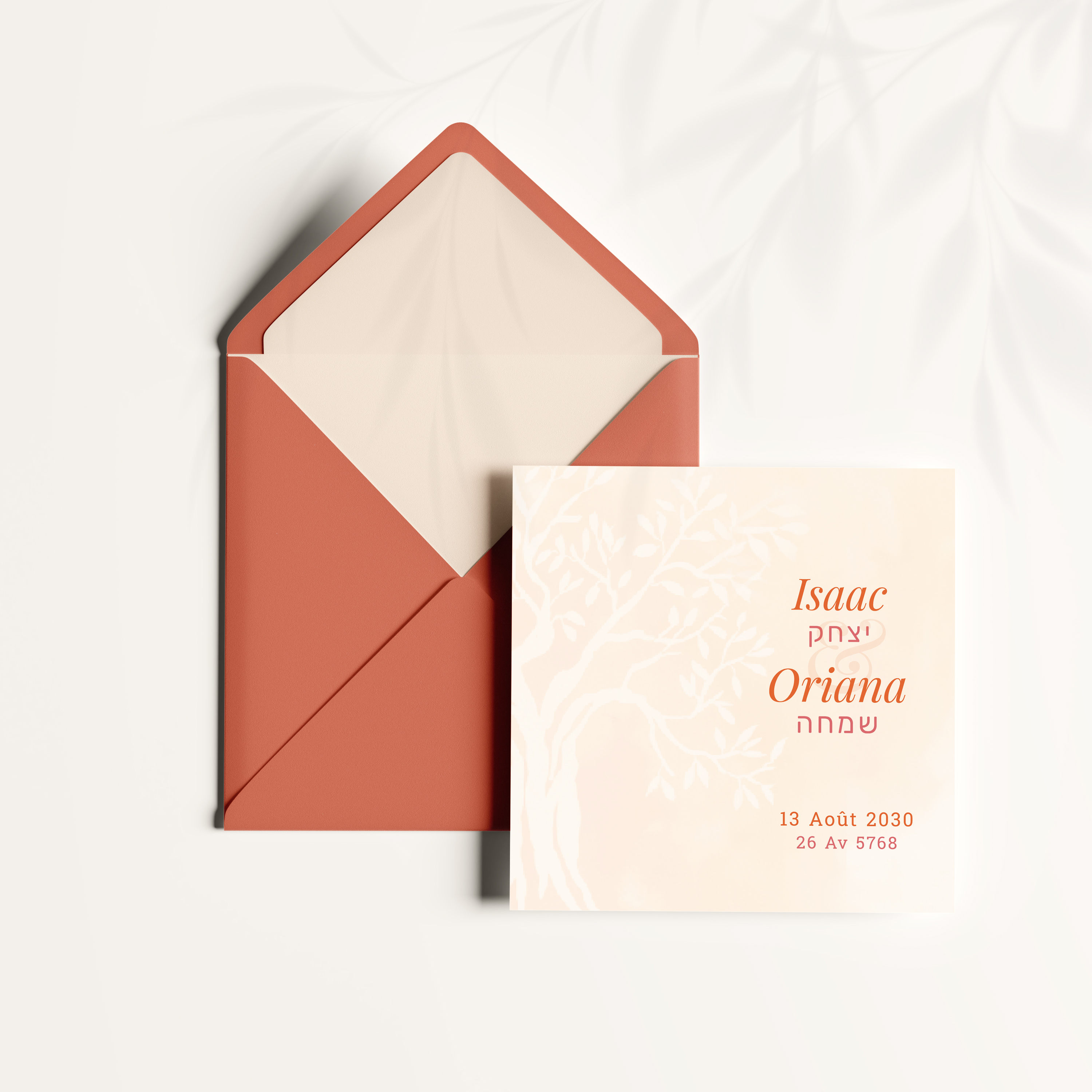 Tree Of Life Save The Date - Cette invitation affirme une modernité claire : dominante chromatique précise, structure régulière, typographie nette. Nos créateurs ont voulu une présence premium qui associe rigueur et douceur. Nous prenons en charge la personnalisation complète : intégration de votre texte, réglage des teintes, ajout d’un logo discret selon vos besoins. Diffusée exclusivement en numérique, elle atteint vos invités instantanément. Chaque paramètre – proportions, cadence, hiérarchie – a été pensé pour préserver fluidité et élégance. Une correspondance contemporaine, fiable et raffinée.