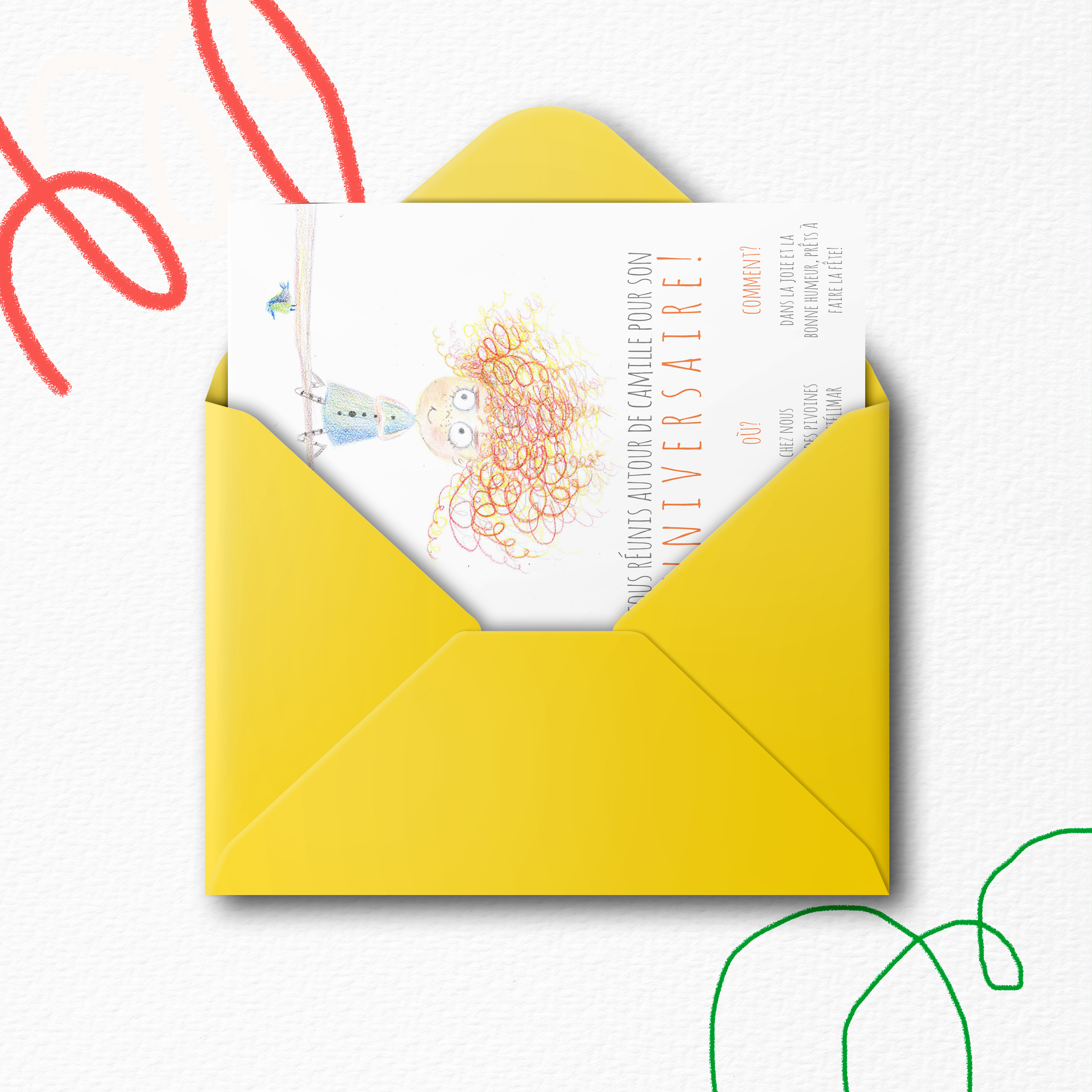 Tête à L'envers - Cette invitation déploie une sobriété lumineuse : dominante chromatique précise, proportions régulières, typographie nette. Nos créateurs ont conçu un modèle premium qui met en avant sobriété et élégance. Nous assurons la personnalisation : intégration du texte, réglage des teintes, ajout discret d’un logo. Diffusée uniquement en digital, elle parvient à vos invités immédiatement. Chaque détail – cadence, contrastes, marges – a été calibré pour garantir fluidité et élégance. Une correspondance contemporaine, fiable et raffinée.