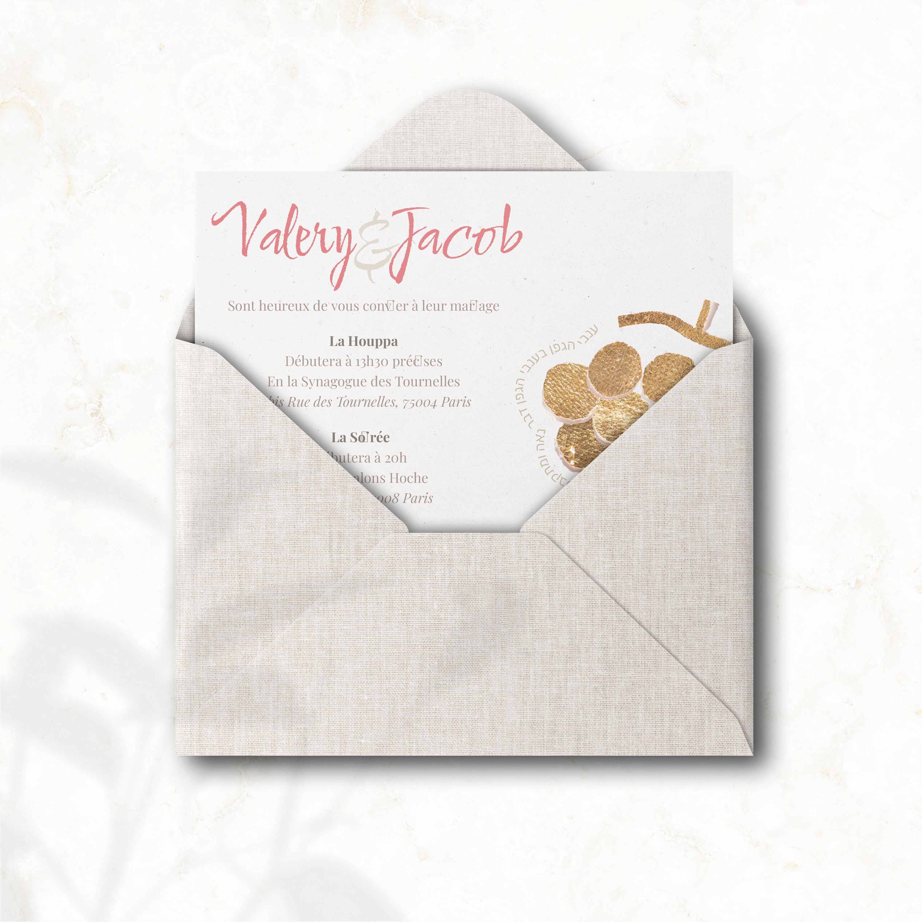 Grape Juice - Cette invitation met en lumière la rigueur élégante : une couleur dominante claire, des marges régulières, une typographie posée. Nos créateurs ont conçu un modèle premium qui valorise sobriété et équilibre. Nous assurons la personnalisation : intégration du texte, harmonisation des teintes, ajout discret d’un logo. Diffusée exclusivement au format digital, elle atteint vos invités immédiatement. Chaque choix – cadence, proportions, alignements – a été pensé pour garantir fluidité et justesse. Une correspondance contemporaine, sobre et raffinée.