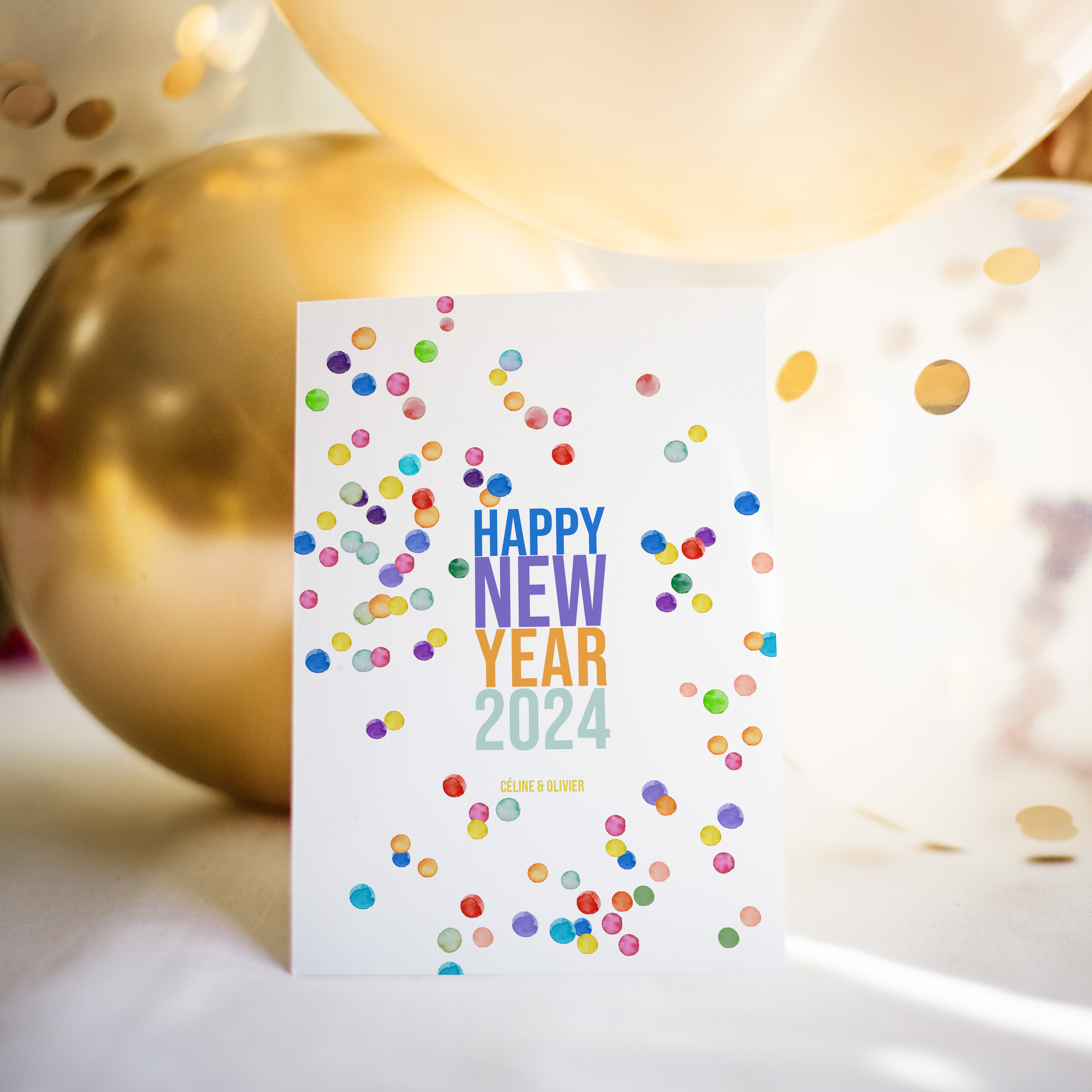 Happy New Year - Cette invitation privilégie une élégance mesurée : une couleur dominante claire, une mise en page régulière, une typographie nette. Pensée par nos créateurs, elle instaure une présence premium qui laisse parler l’essentiel. Vous nous confiez votre texte ; nous le composons avec précision, accordons la palette et ajoutons un logo discret si nécessaire. Diffusée exclusivement en digital, elle parvient à vos invités instantanément. Chaque détail – hiérarchie, cadence, marges – a été calibré pour garantir fluidité et justesse. Une correspondance contemporaine, simple et raffinée, conçue pour annoncer avec tact et inviter avec style.