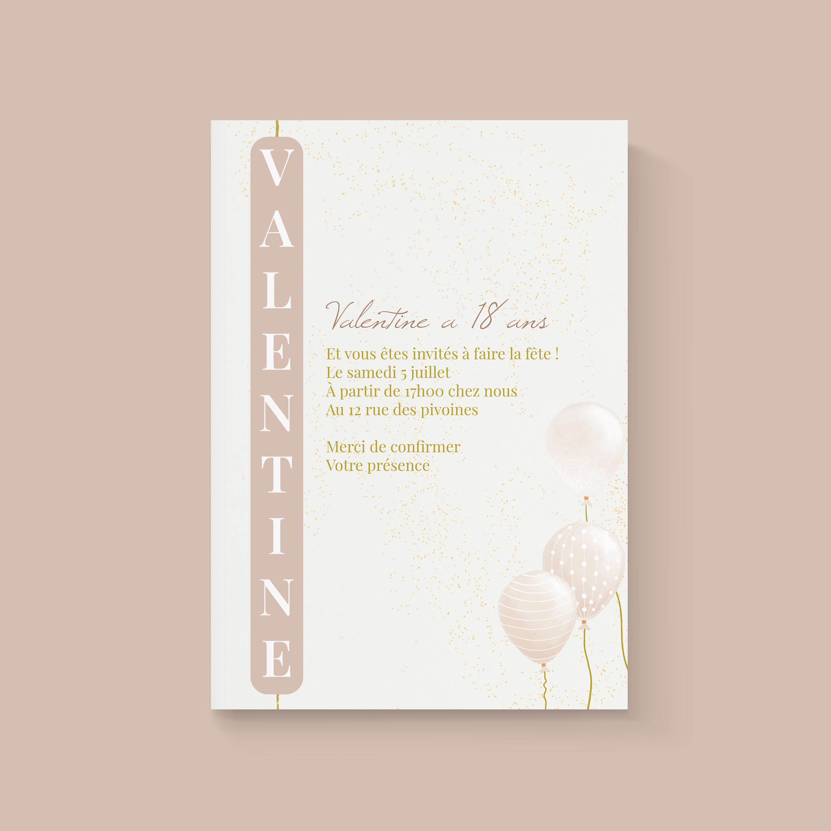 Rose Poudré - Cette carte s’ouvre sur une harmonie délicate de lignes sobres et de couleurs lumineuses, créant un cadre moderne pour vos annonces. La composition respire l’équilibre et la sérénité, permettant à vos mots de prendre toute leur place. Conçue par nos créateurs, elle allie originalité et raffinement graphique. Vous nous envoyez votre texte, nous l’intégrons avec soin, en ajustant les teintes et en ajoutant un logo discret si vous le souhaitez. Diffusée uniquement en version digitale, elle parvient immédiatement à vos destinataires et transforme votre message en une attention élégante. Plus qu’une carte, c’est une correspondance contemporaine où chaque détail est pensé pour mettre en valeur vos intentions. Une création sur mesure qui allie clarté, distinction et modernité. 