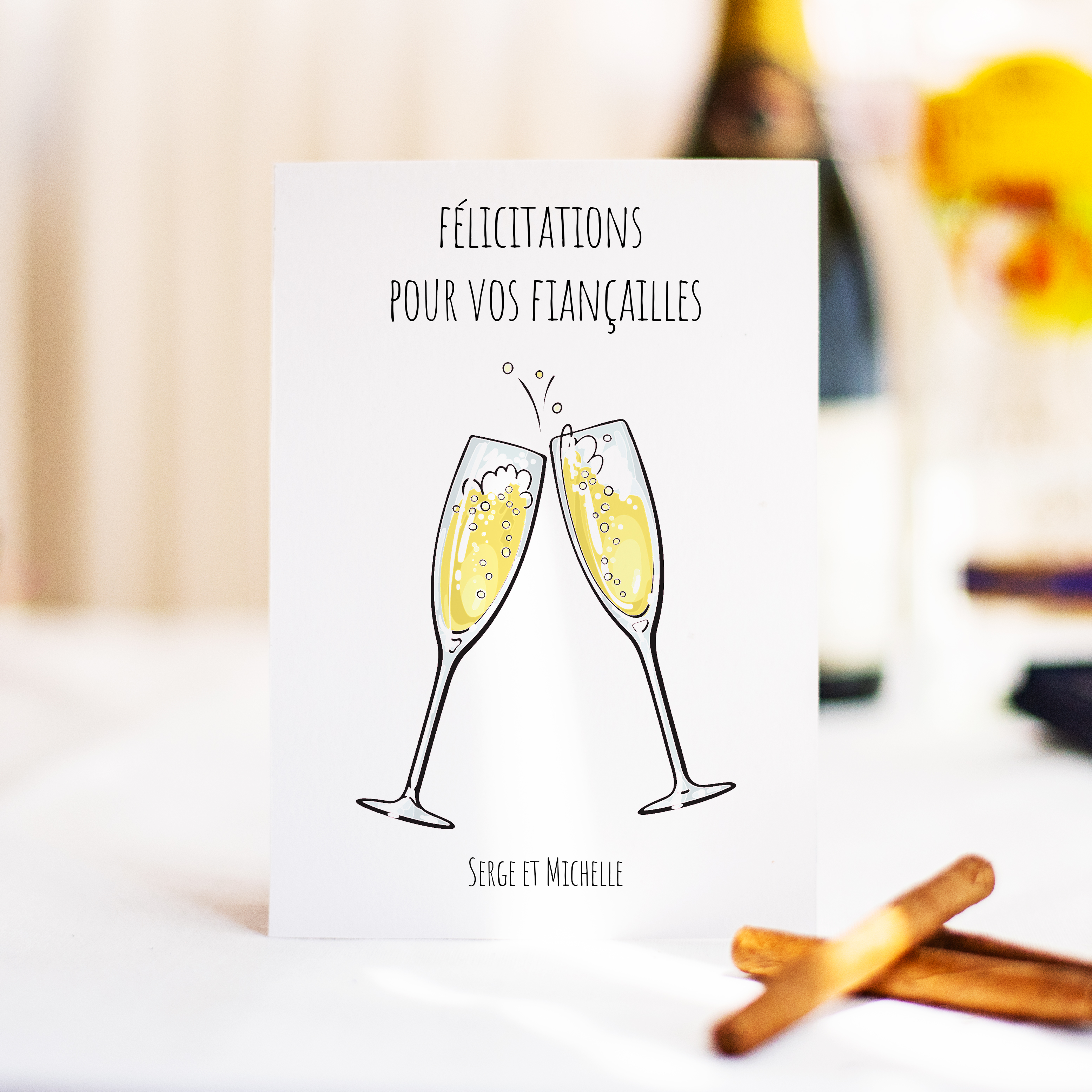 Santé! - Cette invitation adopte une sobriété graphique : dominante chromatique douce, structure régulière, typographie lisible. Nos créateurs ont privilégié une esthétique premium qui inspire confiance sans emphase. Nous prenons en charge la personnalisation complète : intégration de votre texte, réglage des nuances, ajout discret d’un logo. 100% digitale, elle parvient immédiatement à vos invités. Chaque choix – alignements, cadence, marges – a été pensé pour garantir fluidité et élégance. Une correspondance contemporaine, fiable et raffinée.