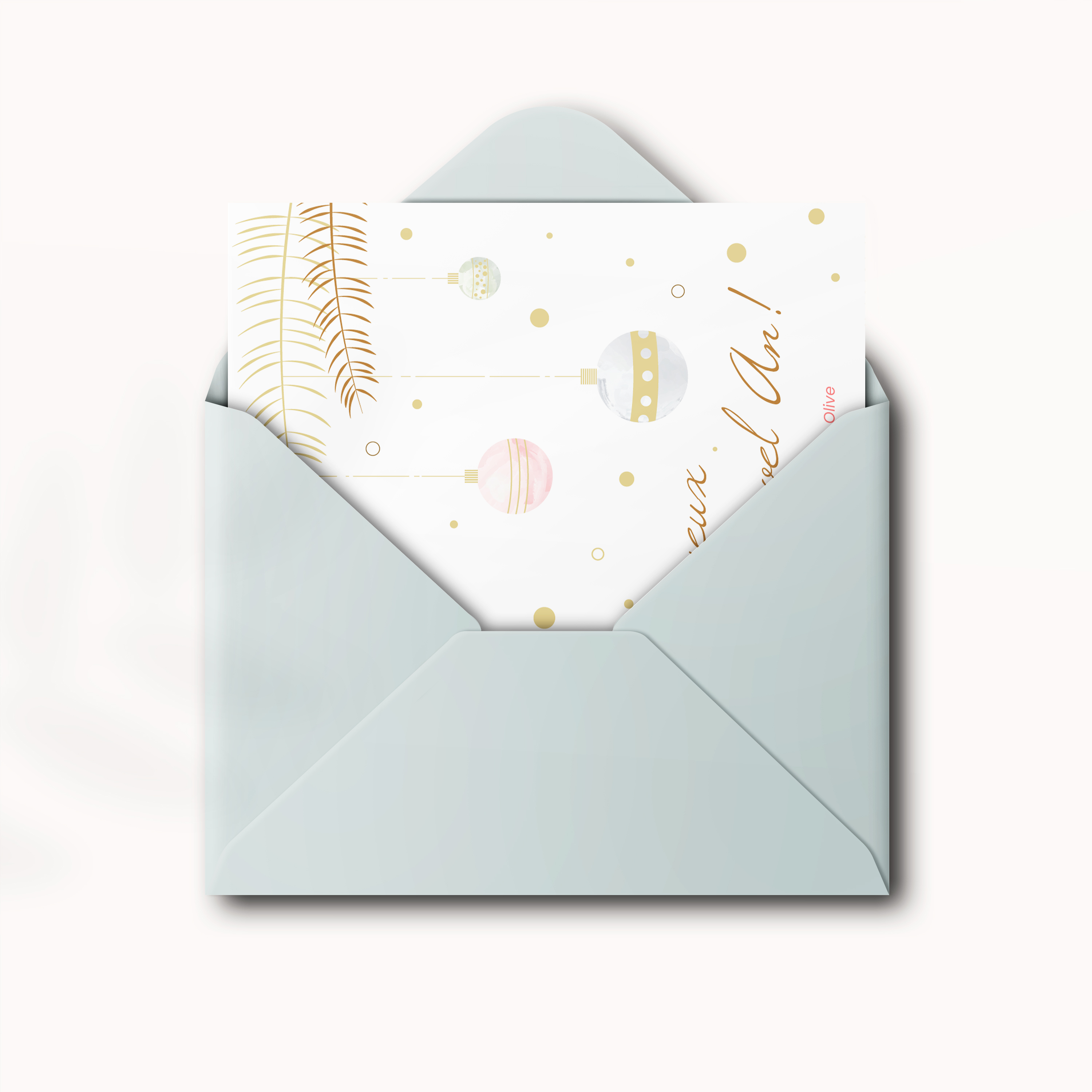 Bonne Fête - Cette invitation adopte une élégance posée : couleur dominante affirmée, marges équilibrées, typographie nette. Nos créateurs ont conçu une esthétique premium qui associe rigueur et modernité. Vous nous transmettez votre texte ; nous l’intégrons, harmonisons la palette et ajoutons un logo discret. Entièrement digitale, elle atteint vos invités immédiatement. Chaque détail – proportions, cadence, hiérarchie – a été pensé pour préserver fluidité et élégance. Une correspondance contemporaine, simple et durable.