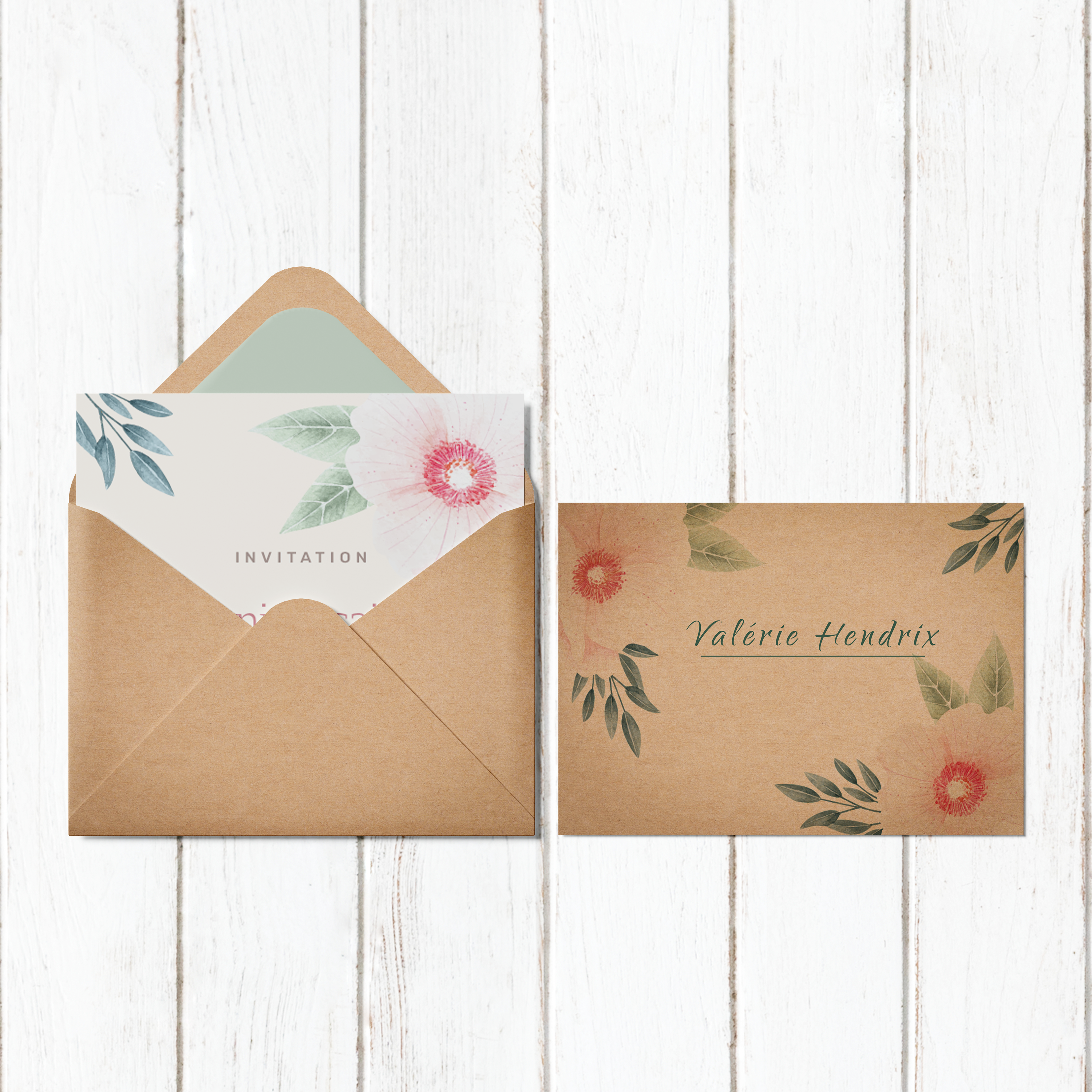 Nostalgic Flower - Le modèle explore une géométrie subtile servie par une palette claire. La couleur principale installe une sérénité naturelle tandis que la composition ménage des zones de souffle pour mettre vos mots au premier plan. Créée par nos illustrateurs, cette invitation illustre une modernité maîtrisée, sans effets superflus. Vous nous confiez votre texte ; nous le composons avec précision, harmonisons les teintes et ajoutons un logo discret si nécessaire. Diffusée exclusivement au format numérique, elle rejoint vos invités sans délai. La force du design tient à la précision des détails, au soin typographique et à la mesure des contrastes. Une correspondance élégante et fiable, conçue pour durer et accompagner toutes vos annonces avec tact.