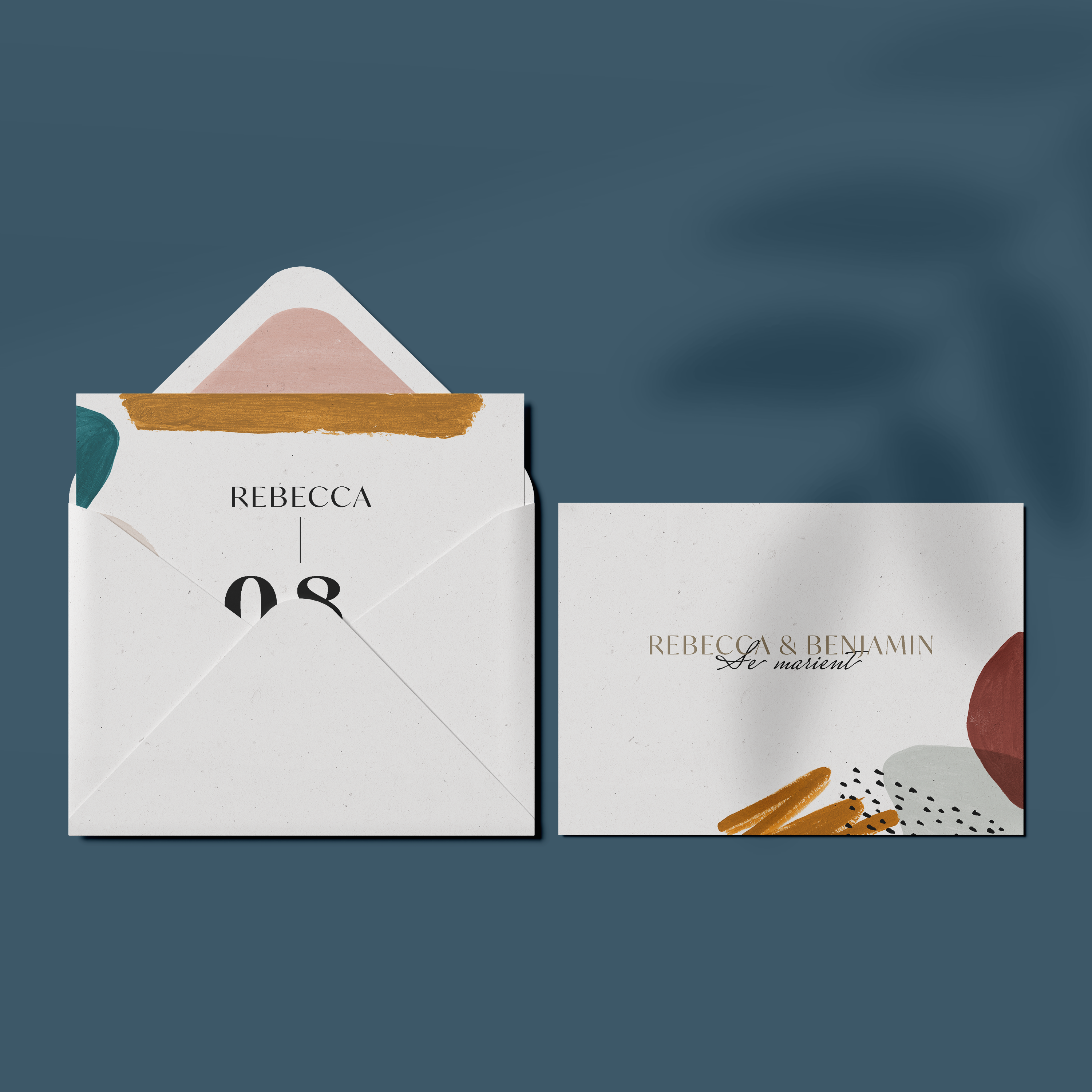 Formes Feutrées - Cette invitation se caractérise par une élégance sobre où la couleur dominante s’impose comme un fil conducteur visuel. Les lignes nettes et la composition équilibrée créent une atmosphère claire et raffinée, idéale pour vos annonces importantes. Nos illustrateurs ont conçu ce modèle comme une pièce intemporelle, où l’émotion se transmet par la retenue et la précision. Vous nous envoyez votre texte ; nous l’intégrons avec soin, harmonisons les teintes et ajoutons un logo discret si nécessaire. Diffusée uniquement en version digitale, elle rejoint vos destinataires instantanément. Chaque détail est pensé pour préserver la fluidité et la modernité de l’ensemble. Une correspondance premium, adaptée à toutes les occasions où distinction et simplicité comptent.