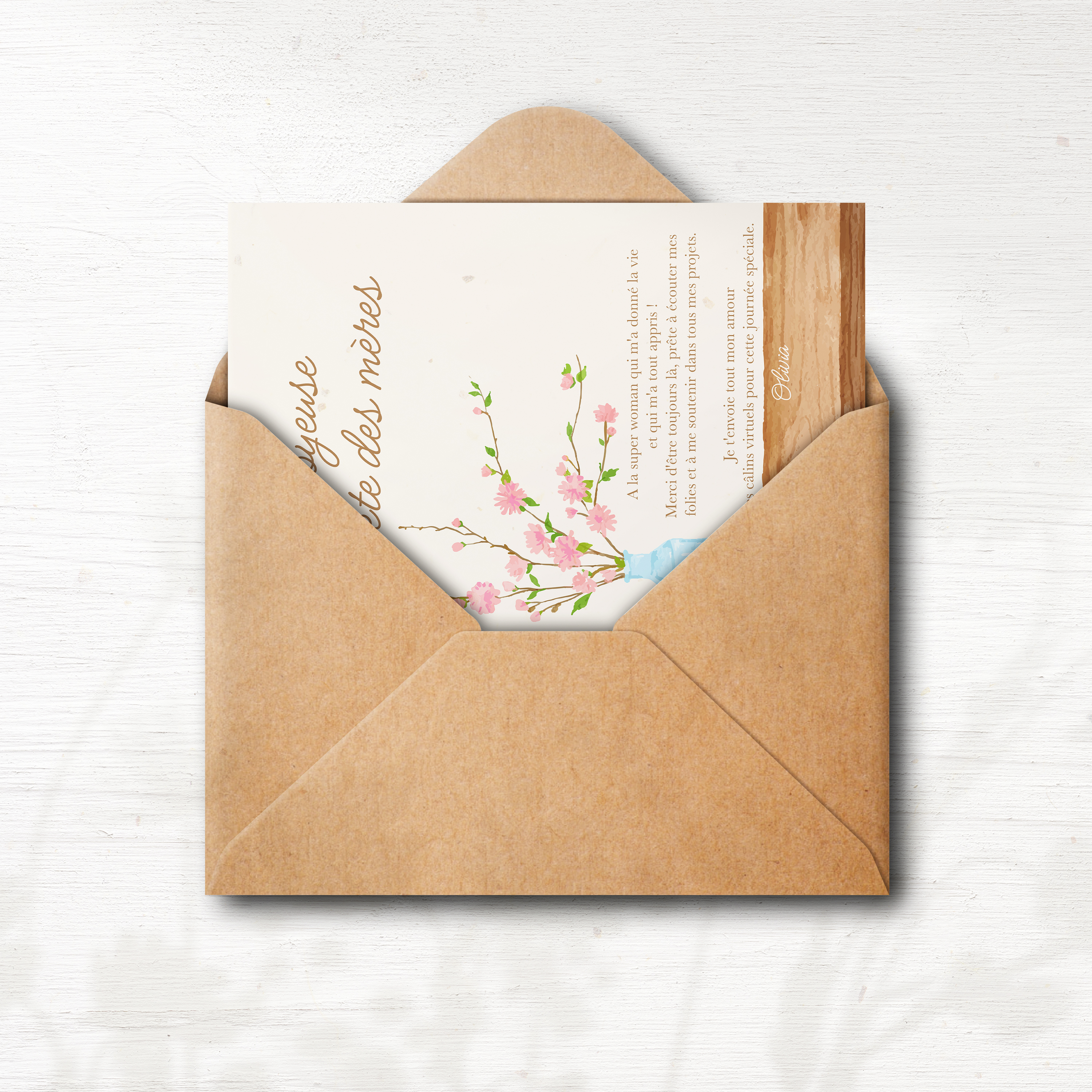 Pot De Fleurs - Le modèle illustre une sobriété contemporaine : dominante chromatique douce, marges régulières, typographie claire. Nos illustrateurs ont façonné un design premium qui privilégie la cohérence. Nous assurons la personnalisation sur mesure : intégration du texte, ajustement des nuances, ajout discret d’un logo. Diffusée uniquement en digital, l’invitation atteint vos invités instantanément. Chaque choix – cadence, proportions, alignements – a été pensé pour préserver fluidité et élégance. Une correspondance moderne, fiable et raffinée.