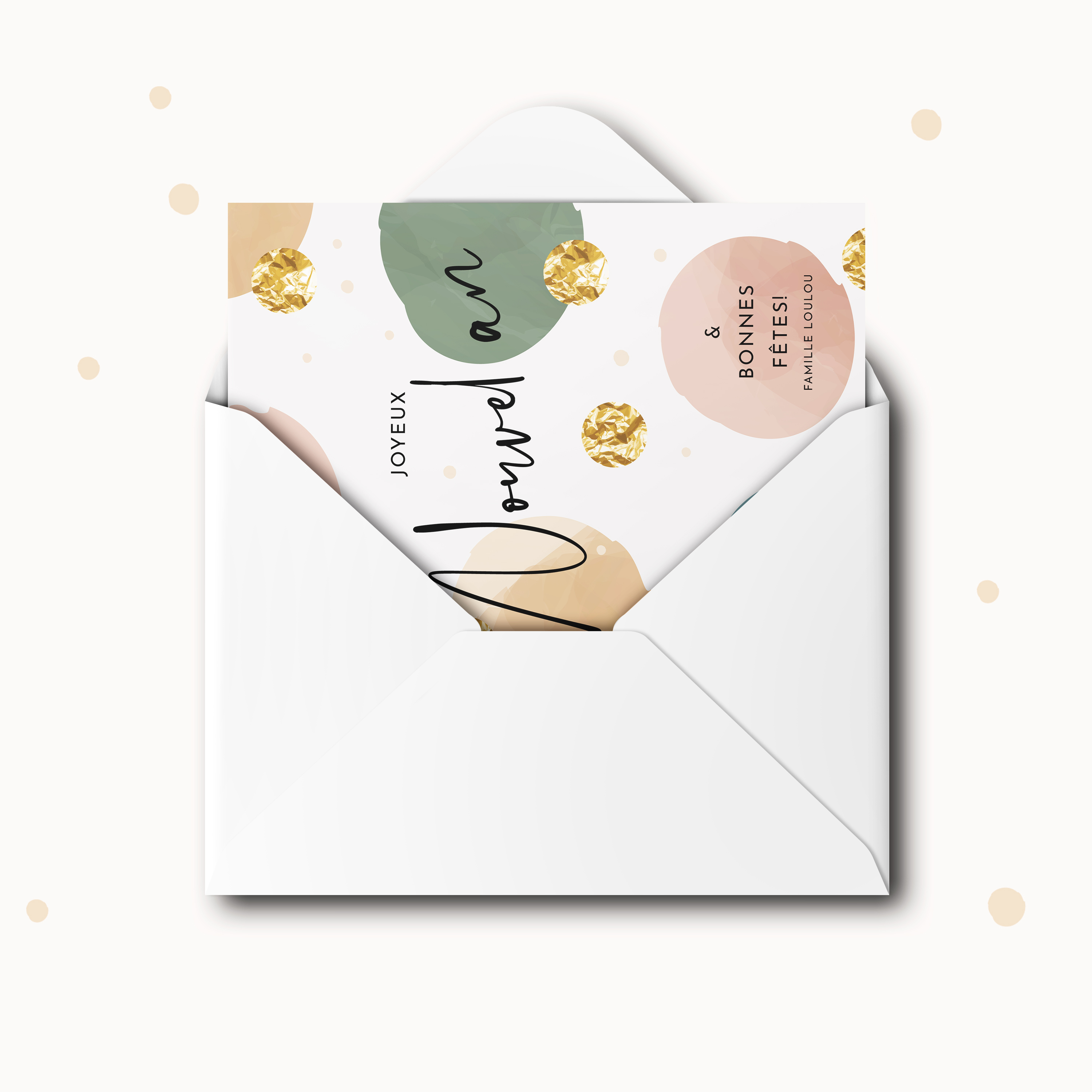 Paper Gold - Le dessin revendique une élégance sobre : couleur dominante claire, marges aérées, typographie nette. Nos illustrateurs ont façonné une invitation premium qui magnifie la mesure. Nous assurons la personnalisation complète : vous nous envoyez le texte, nous l’intégrons avec exactitude, harmonisons la palette et ajoutons un logo discret. Entièrement digitale, elle atteint vos invités sans délai. Chaque choix – cadence, proportions, contrastes – a été pensé pour préserver fluidité et élégance. Une correspondance contemporaine, fiable et élégante.