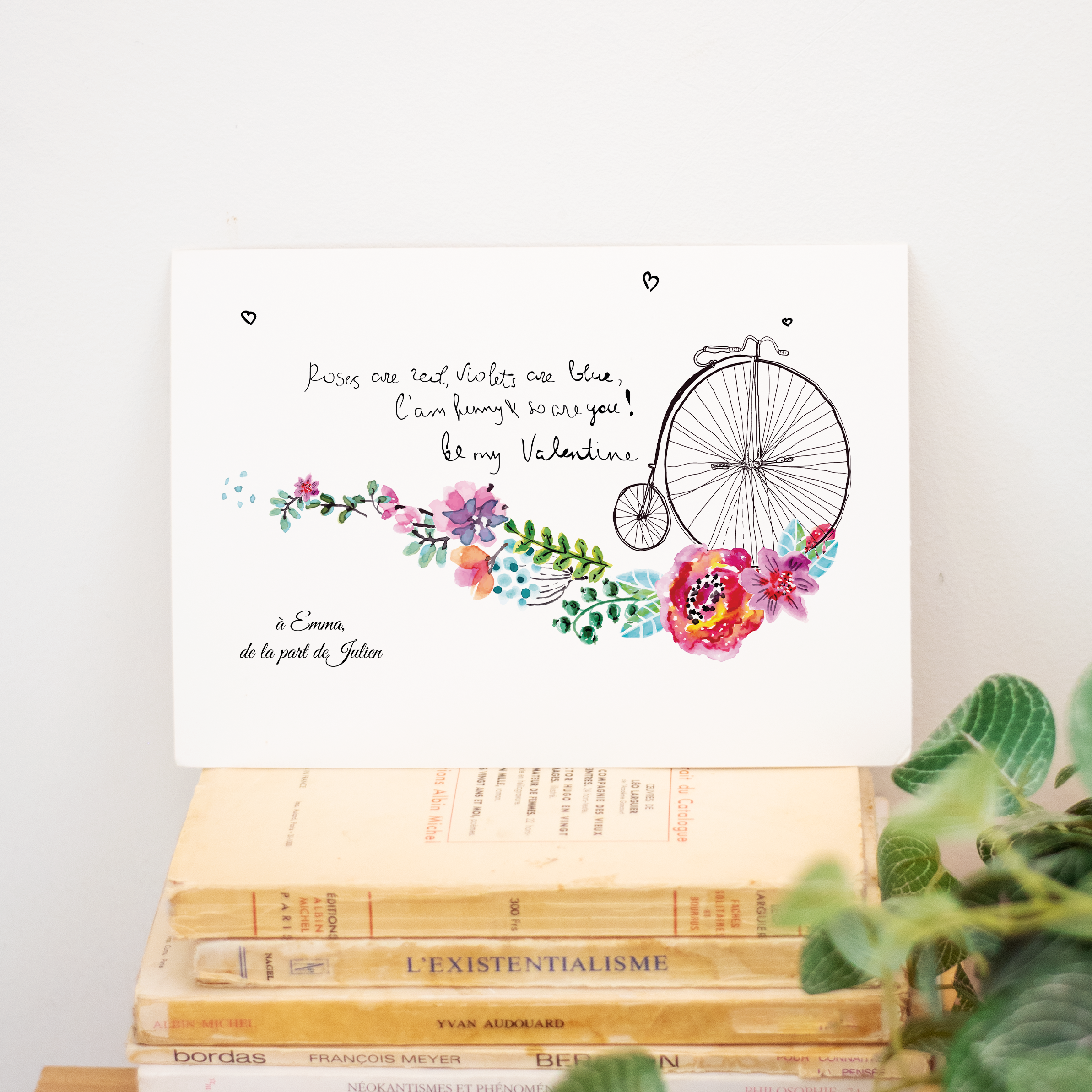 Be My Valentine - Le modèle met en lumière une dominante chromatique affirmée, équilibrée par des marges sobres et une typographie nette. Nos illustrateurs ont choisi une esthétique premium qui valorise l’équilibre. Nous assurons la personnalisation : intégration du texte, harmonisation des teintes, ajout discret d’un logo. Diffusée uniquement en digital, l’invitation atteint vos invités en un instant. Chaque paramètre – proportions, contrastes, cadence – a été calibré pour garantir fluidité et élégance. Une correspondance contemporaine, fiable et raffinée.