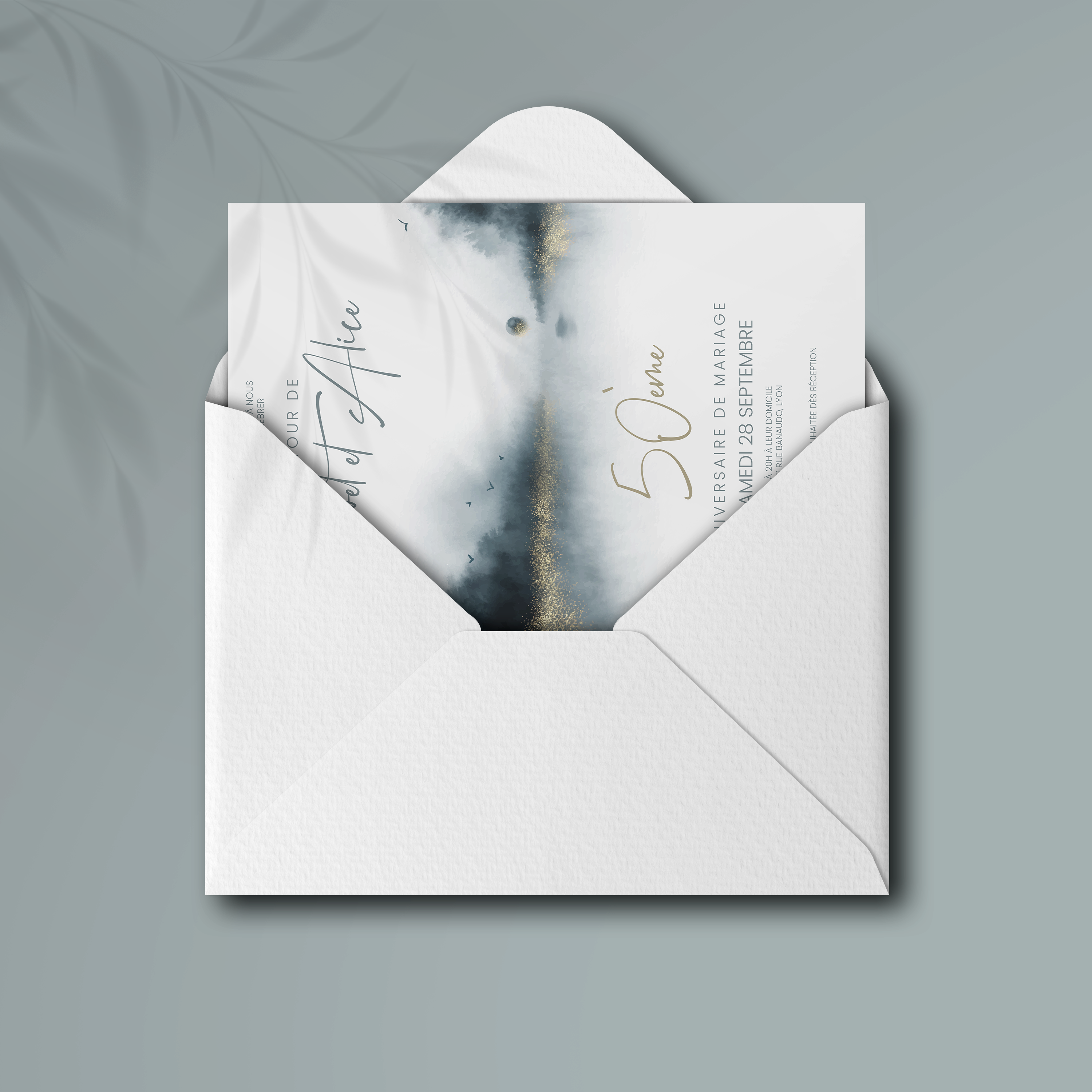 Feliz Aniversario - Le dessin met en lumière une dominante chromatique affirmée, adoucie par des marges sobres et une typographie nette. Nos créateurs ont conçu une invitation premium où l’équilibre prévaut. Nous assurons la personnalisation complète : vous nous confiez le texte, nous l’intégrons avec soin, harmonisons la palette et ajoutons un logo discret. Diffusée exclusivement au format digital, elle atteint vos invités immédiatement. Chaque détail – proportions, cadence, hiérarchie – a été pensé pour garantir fluidité et élégance. Une correspondance contemporaine, simple et raffinée.