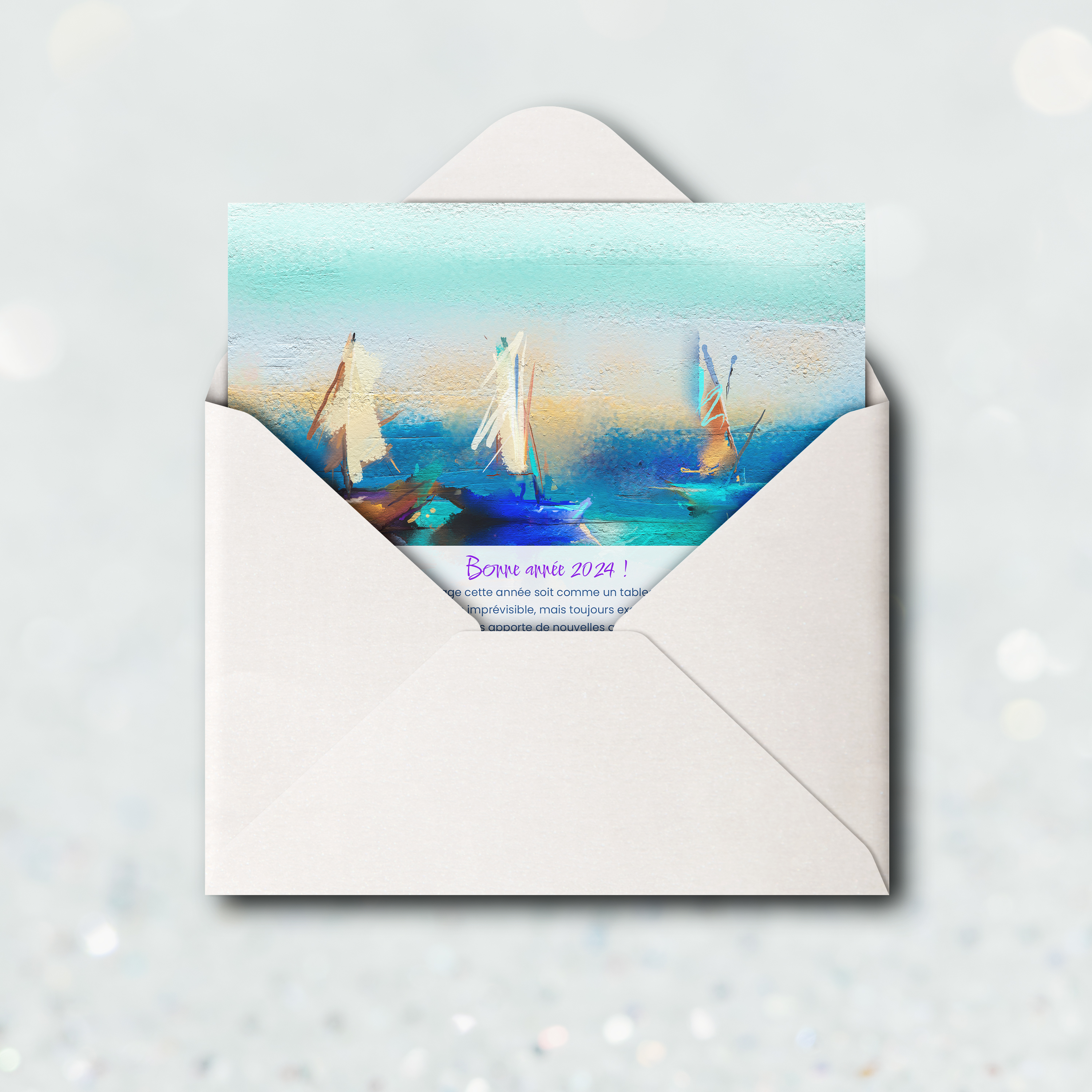 Levons Les Voiles - Le modèle illustre une rigueur moderne : couleur dominante affirmée, marges sobres, typographie posée. Nos illustrateurs ont façonné une invitation premium où la précision rencontre l’élégance. Nous assurons la personnalisation complète : intégration du texte, ajustement des nuances, ajout discret d’un logo. Entièrement digitale, elle atteint vos invités immédiatement. Chaque détail – alignements, proportions, hiérarchie – a été calibré pour préserver fluidité et raffinement. Une correspondance contemporaine, simple et élégante.