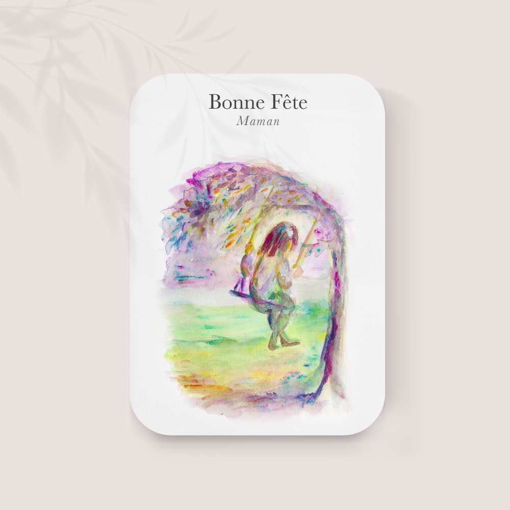 Bonne Fête Maman - Cette invitation s’ouvre sur une dominante chromatique lumineuse, équilibrée par des marges sobres et une typographie posée. Nos illustrateurs ont privilégié la clarté et la justesse pour donner à vos mots une place élégante et mesurée. Nous assurons la personnalisation complète : vous nous confiez le texte, nous l’intégrons avec soin, ajustons la palette et ajoutons un logo discret si besoin. Diffusée uniquement en digital, elle rejoint vos invités immédiatement. Chaque détail – proportions, contrastes, hiérarchie – a été pensé pour préserver fluidité et harmonie. Une correspondance premium, contemporaine et durable, adaptée à vos annonces essentielles.