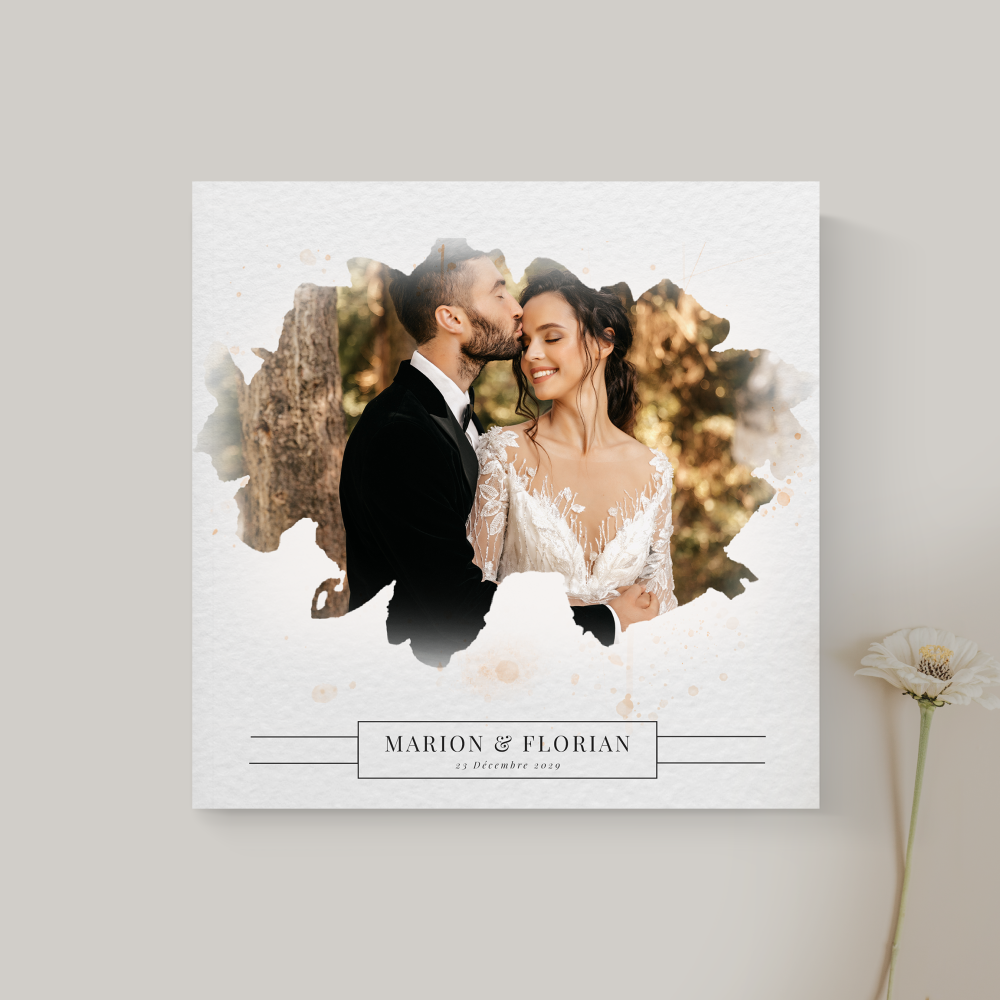 Abstract Aquarelle - Le modèle privilégie une esthétique posée : dominante chromatique lumineuse mais contenue, proportions régulières, respiration typographique fluide. Nos créateurs ont imaginé une invitation premium qui laisse la place à l’essentiel. Nous réalisons la personnalisation sur mesure : intégration de votre texte, réglage des teintes, ajout d’un logo discret si nécessaire. Diffusée exclusivement en numérique, elle rejoint vos invités instantanément. Les choix graphiques – cadence des blancs, équilibre des marges, mesure des contrastes – assurent une lecture élégante et sans effort. Une correspondance contemporaine, fiable et raffinée.