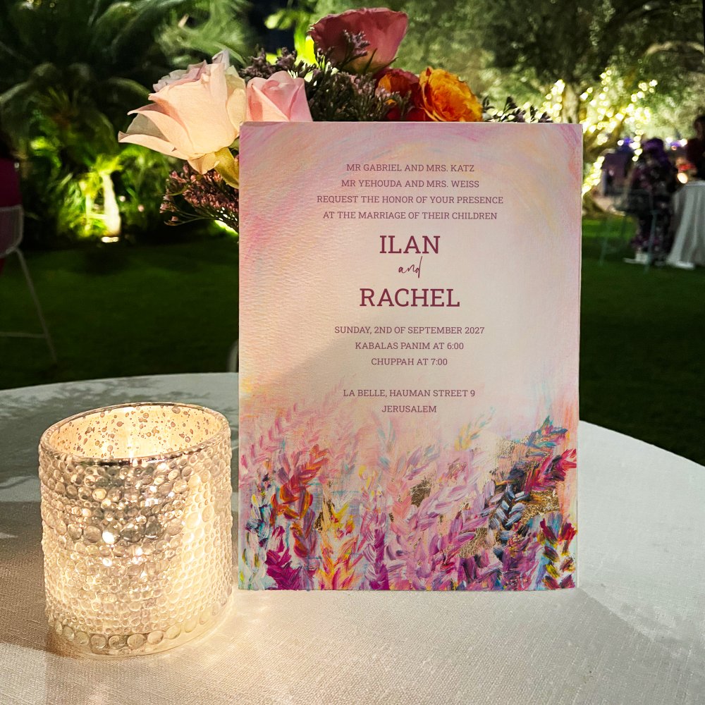 Wheat Field - Le modèle illustre une sobriété lumineuse : dominante chromatique claire, marges régulières, typographie nette. Nos illustrateurs ont conçu une invitation premium qui valorise clarté et équilibre. Nous assurons la personnalisation sur mesure : texte intégré, nuances ajustées, ajout discret d’un logo. Diffusée uniquement en numérique, elle rejoint vos invités immédiatement. Chaque élément – cadence, proportions, rythme – a été calibré pour offrir une lecture élégante et durable. Une correspondance contemporaine, fiable et élégante.