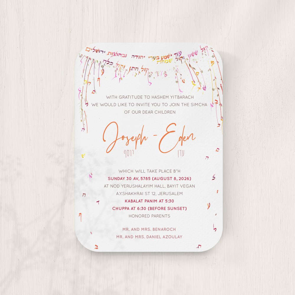 Colorfull Wedding White