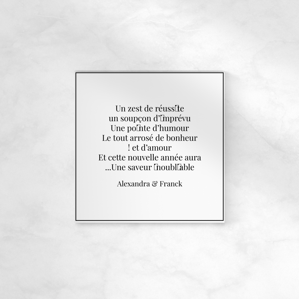 Classy B&W Square - Sweet Pastel se présente dans une palette tendre de couleurs vives et nuancées, idéale pour annoncer un anniversaire enfantin. Chaque ton pastel raconte une joie simple, un rire spontané, une surprise à partager. L’ensemble traduit l’esprit d’une fête intime et lumineuse, où l’on célèbre les petites merveilles de l’enfance. Nos illustrateurs ont conçu ce modèle comme une composition joyeuse et harmonieuse. Nous intégrons votre texte avec précision, adaptons si besoin les nuances et ajoutons un logo discret. Diffusée en format digital uniquement, Sweet Pastel rejoint vos invités sans attendre et transforme votre annonce en un souvenir coloré et raffiné. Une invitation poétique qui capture la tendresse et l’énergie de l’enfance.