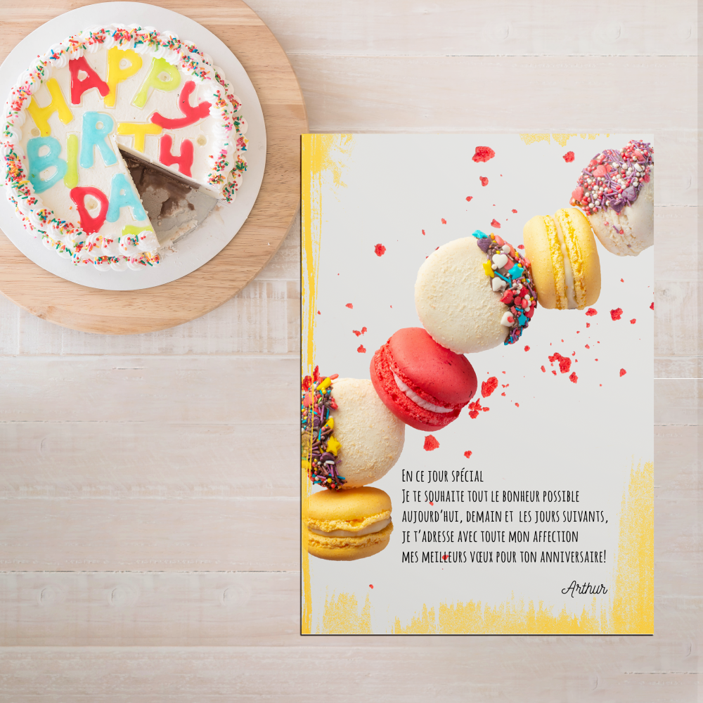 Birthday Cake Yellow