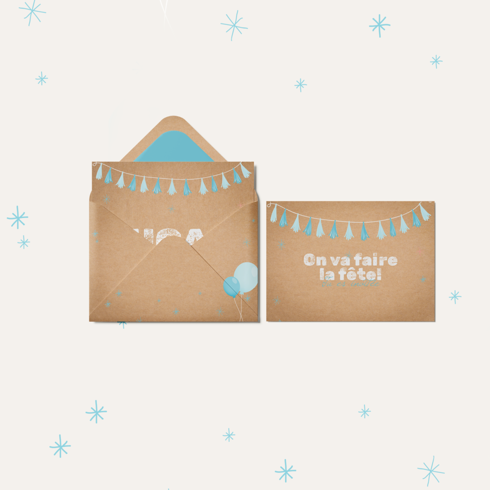 PomPom Craft Blue - Cette invitation se distingue par son élégance mesurée et son graphisme raffiné. Les formes équilibrées et la couleur dominante créent une atmosphère à la fois moderne et intemporelle. Pensée par nos illustrateurs, elle conjugue sobriété et originalité, offrant un cadre clair à vos messages. Vous nous confiez votre texte, nous l’intégrons avec précision, en harmonisant les teintes et en ajoutant un logo discret si vous le souhaitez. Diffusée exclusivement en format digital, l’invitation parvient immédiatement à vos destinataires et transforme un simple envoi en un geste élégant et actuel. Chaque détail a été pensé pour préserver la fluidité de lecture et la force de l’émotion. Une correspondance contemporaine qui allie authenticité et raffinement.