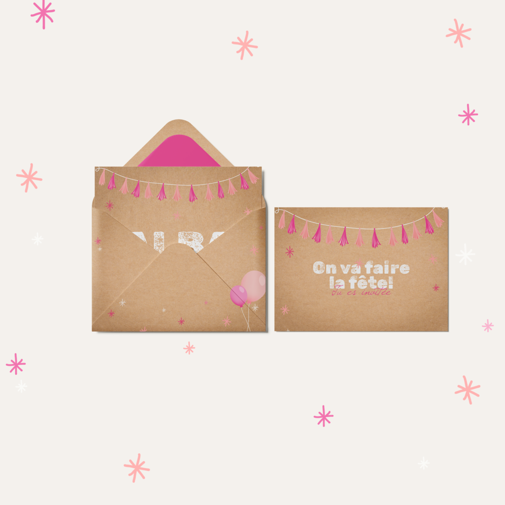 Pom Pom Craft - Pensée pour mettre en avant vos mots, cette invitation construit une scène discrète où la couleur principale déploie une tonalité sereine. Le dessin privilégie les alignements justes, la respiration du texte et une typographie soignée. Créée par nos illustrateurs, elle incarne une élégance contemporaine, sans emphase. Vous nous confiez votre texte ; nous l’intégrons avec exactitude, ajustons les teintes et ajoutons un logo si vous le souhaitez. Diffusée exclusivement en digital, elle parvient immédiatement à vos destinataires. Un modèle conçu pour durer, intemporel dans sa tenue, qui transforme une simple annonce en geste attentif et raffiné.