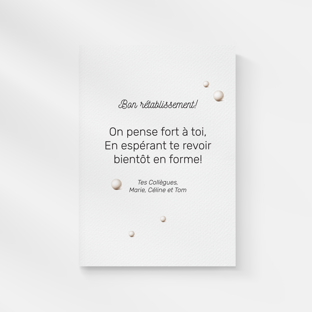 Well Soon - Le modèle associe une dominante chromatique expressive à une mise en page mesurée. La couleur principale donne de la profondeur et soutient vos mots, tandis que la structure graphique met en avant lisibilité et équilibre. Imaginée par nos créateurs, cette invitation illustre une modernité maîtrisée, sans surenchère. Nous assurons la personnalisation complète : intégration du texte, ajustement des teintes, ajout éventuel d’un logo discret. Envoyée exclusivement au format digital, elle rejoint vos invités sans délai. Chaque choix typographique et visuel a été conçu pour préserver clarté et harmonie. Une correspondance premium, élégante et fiable, qui valorise vos annonces.