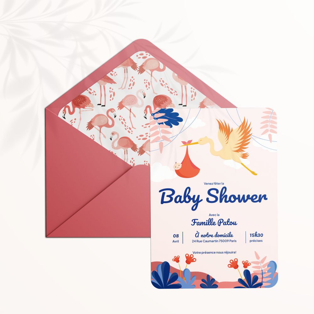 Exotic - Cette invitation joue sur une dominante chromatique lumineuse, tempérée par une mise en page aérée et des contrastes discrets. L’ensemble respire la modernité et la précision. Imaginée par nos illustrateurs, elle met en avant vos mots dans un cadre épuré. Nous assurons la personnalisation complète : texte intégré avec soin, teintes ajustées, logo discret ajouté si besoin. Entièrement digitale, elle atteint vos invités en un instant. Le design privilégie la mesure et la cohérence pour garantir élégance et lisibilité. Une correspondance premium, sobre et raffinée, adaptée à toutes vos annonces importantes.