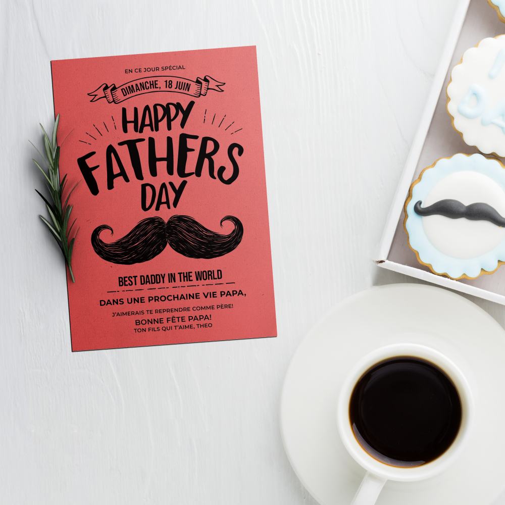 Red Mustache - Cette invitation privilégie une composition équilibrée où la couleur dominante agit comme un repère visuel élégant. Les marges régulières et la typographie claire assurent lisibilité et fluidité. Conçue par nos créateurs, elle illustre une modernité mesurée et raffinée. Nous assurons la personnalisation complète : intégration du texte, harmonisation de la palette, ajout éventuel d’un logo discret. Entièrement digitale, elle atteint vos destinataires immédiatement. Chaque détail reflète une recherche de cohérence et de justesse. Une correspondance premium, intemporelle et sobre, qui accompagne vos annonces avec distinction.