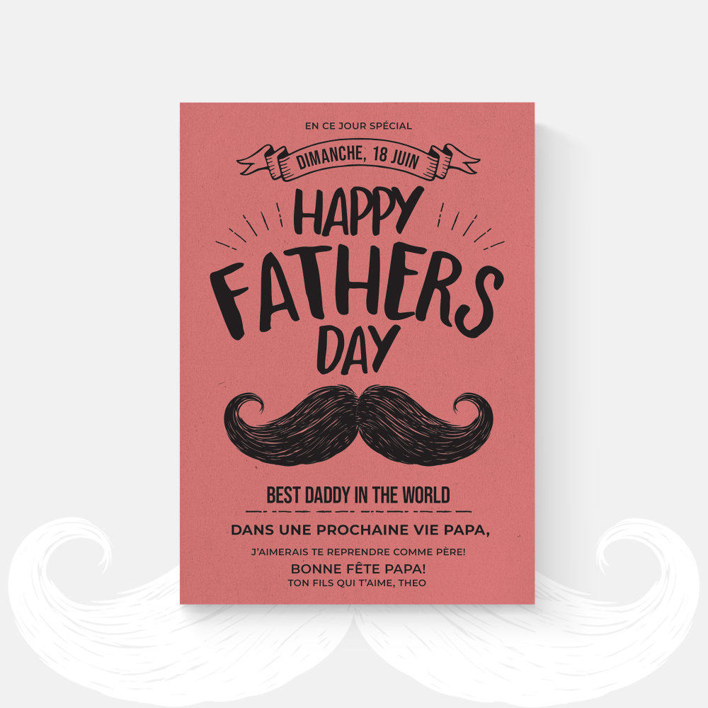 Red Mustache - Cette invitation privilégie une composition équilibrée où la couleur dominante agit comme un repère visuel élégant. Les marges régulières et la typographie claire assurent lisibilité et fluidité. Conçue par nos créateurs, elle illustre une modernité mesurée et raffinée. Nous assurons la personnalisation complète : intégration du texte, harmonisation de la palette, ajout éventuel d’un logo discret. Entièrement digitale, elle atteint vos destinataires immédiatement. Chaque détail reflète une recherche de cohérence et de justesse. Une correspondance premium, intemporelle et sobre, qui accompagne vos annonces avec distinction.