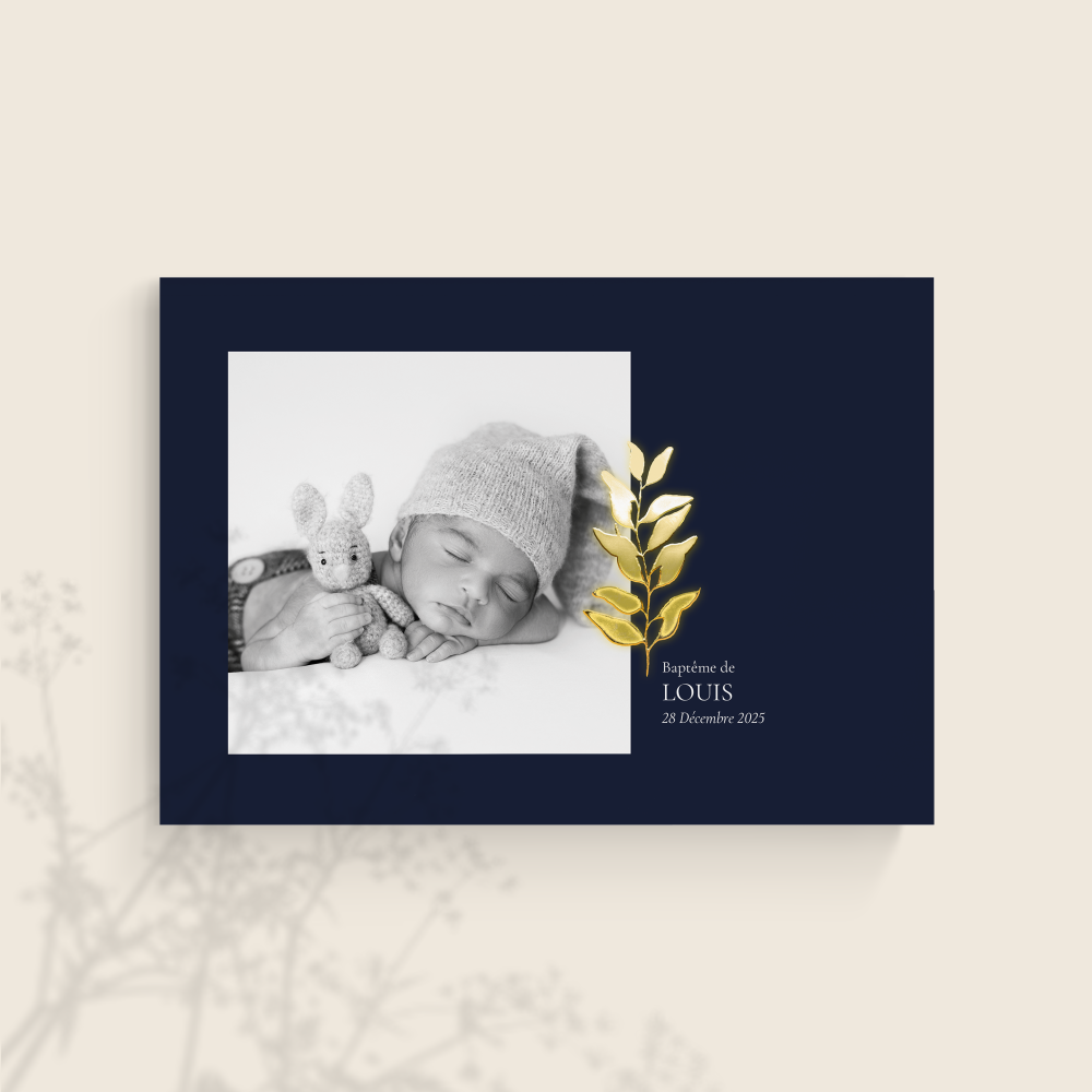 Golden Leaf - Cette invitation allie intensité contenue et clarté graphique. La dominante chromatique souligne la page avec douceur, tandis qu’un système de marges stable garantit une lecture fluide. Conçue par nos créateurs, elle traduit une modernité sûre, prête à accueillir vos annonces avec distinction. Nous assurons la personnalisation complète : intégration du texte, ajustement des nuances, ajout d’un logo discret si souhaité. Diffusée exclusivement en digital, elle rejoint vos invités sans délai. Le rendu privilégie la mesure et l’équilibre, afin de mettre l’accent sur l’essentiel : vos mots. Une correspondance premium, élégante et fiable.