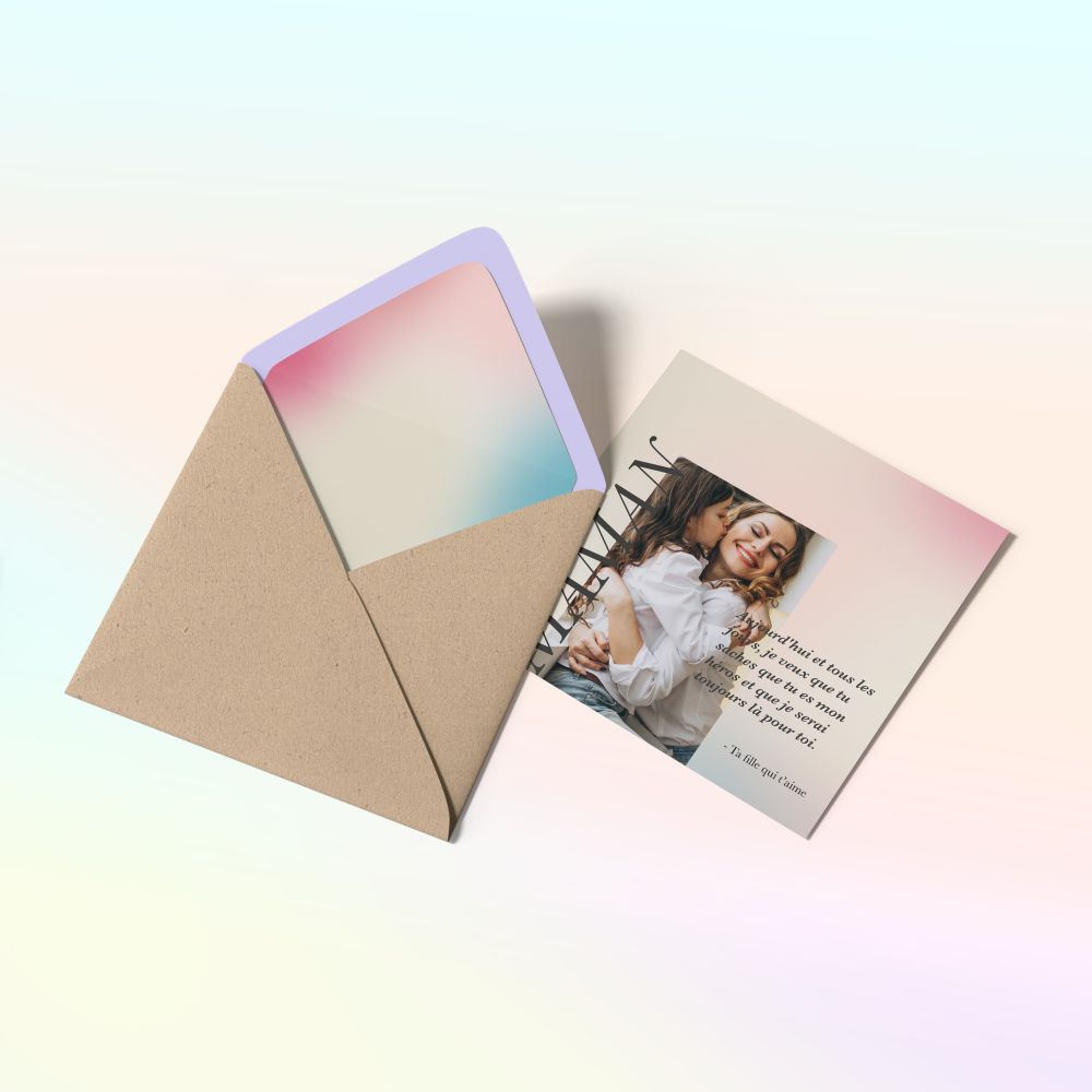 Light Rainbow - Le modèle affirme une sobriété lumineuse : dominante chromatique claire, lignes équilibrées, hiérarchie typographique posée. L’ensemble compose une présence nette qui accueille vos messages avec distinction. Réalisée par nos créateurs, l’invitation traduit une modernité mesurée. Nous assurons la personnalisation : intégration du texte, ajustement des nuances, ajout d’un logo discret. Diffusée exclusivement en numérique, elle atteint vos invités immédiatement. Chaque choix visuel privilégie la justesse et la clarté. Une correspondance premium, fiable et contemporaine.