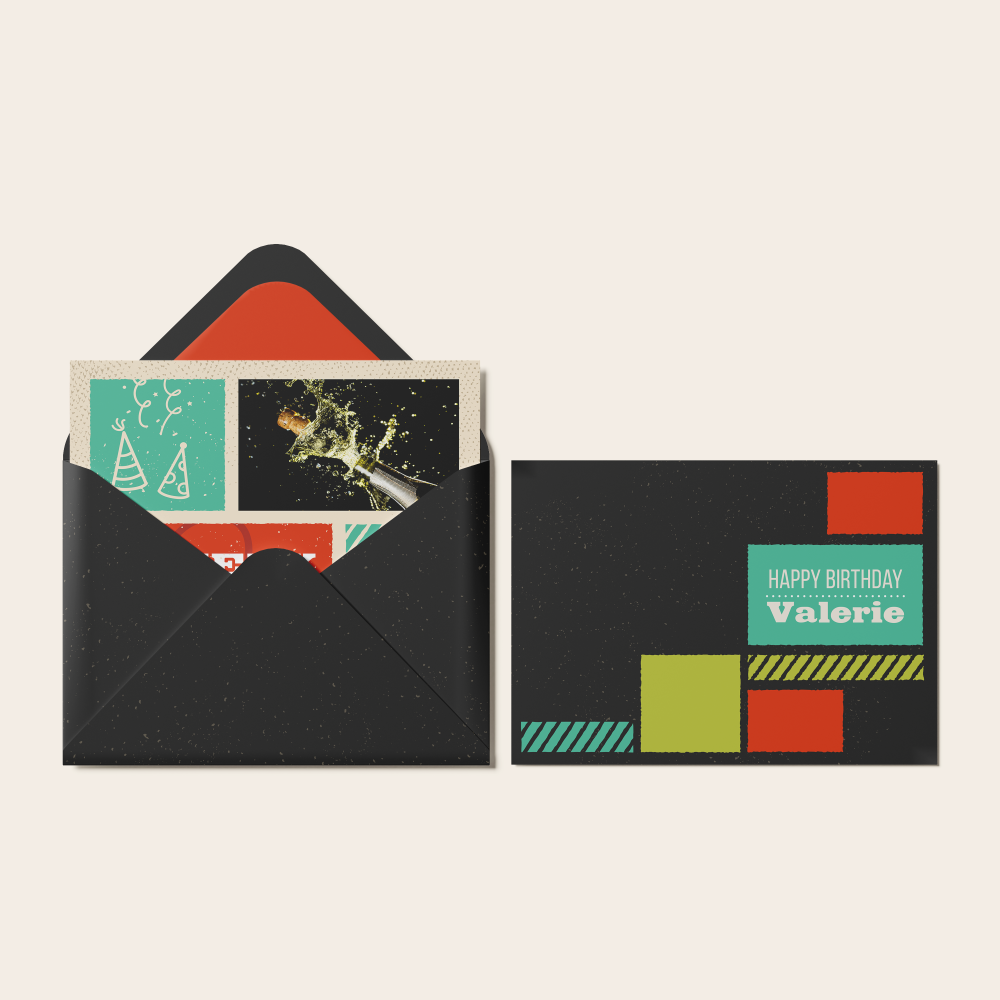 Red Patchwork - Cette invitation met l’accent sur une dominante chromatique nette et des contrastes équilibrés. Les lignes franches et la sobriété des marges assurent clarté et fluidité. Nos créateurs ont conçu un modèle contemporain, élégant et maîtrisé. Nous prenons en charge la personnalisation : intégration du texte, harmonisation des teintes, ajout d’un logo discret si souhaité. Diffusée uniquement en format numérique, elle atteint vos invités instantanément. Chaque détail contribue à la cohérence et à la précision du rendu. Une correspondance premium, sobre et distinguée, pour accompagner vos annonces.