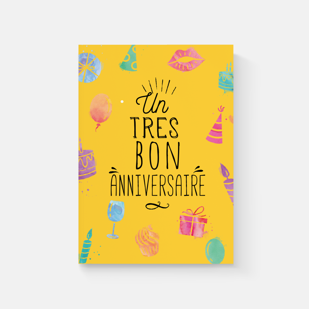 Birthday Cake Yellow - Le parti pris est celui d’une modernité discrète : teinte dominante nuancée, proportions régulières, respiration typographique soignée. L’ensemble compose une présence élégante qui accompagne vos mots sans les contraindre. Réalisée par nos illustrateurs, l’invitation privilégie l’harmonie générale et la qualité du détail. Nous assurons votre personnalisation : vous nous envoyez votre texte, nous le composons, ajustons la palette et ajoutons un logo discret si souhaité. Diffusée exclusivement au format numérique, elle atteint vos invités sans délai. Une correspondance premium, droite et fiable, faite pour vos annonces essentielles.