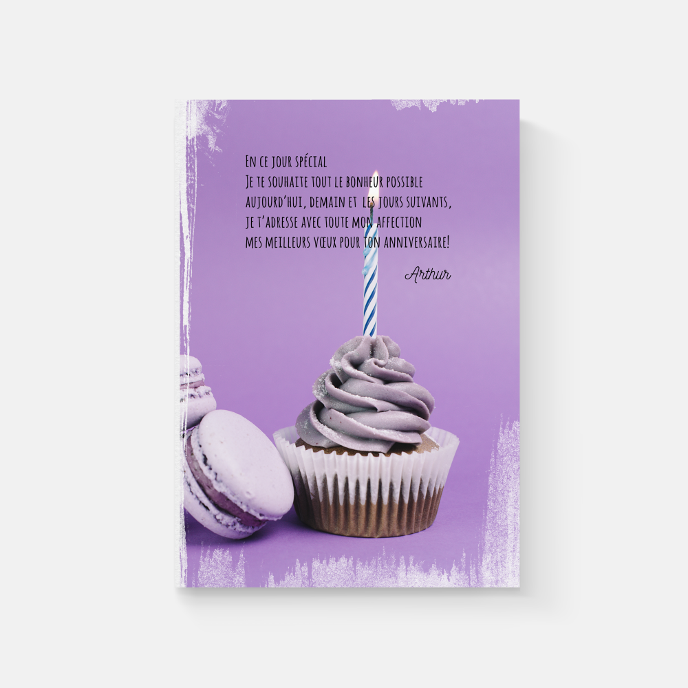 Birthday Cake - Cette invitation affirme une signature visuelle nette : dominante chromatique assumée, alignements stables, contraste dosé. Le message reste au centre, porté par une mise en page qui favorise la lisibilité. Conçue par nos illustrateurs, la création s’adresse à celles et ceux qui recherchent un style premium, clair et moderne. Nous réalisons la personnalisation complète : intégration du texte, réglage des teintes, ajout d’un logo discret selon vos besoins. Entièrement digitale, elle est transmise immédiatement à vos destinataires. Le rendu privilégie la précision et la retenue pour une élégance durable.