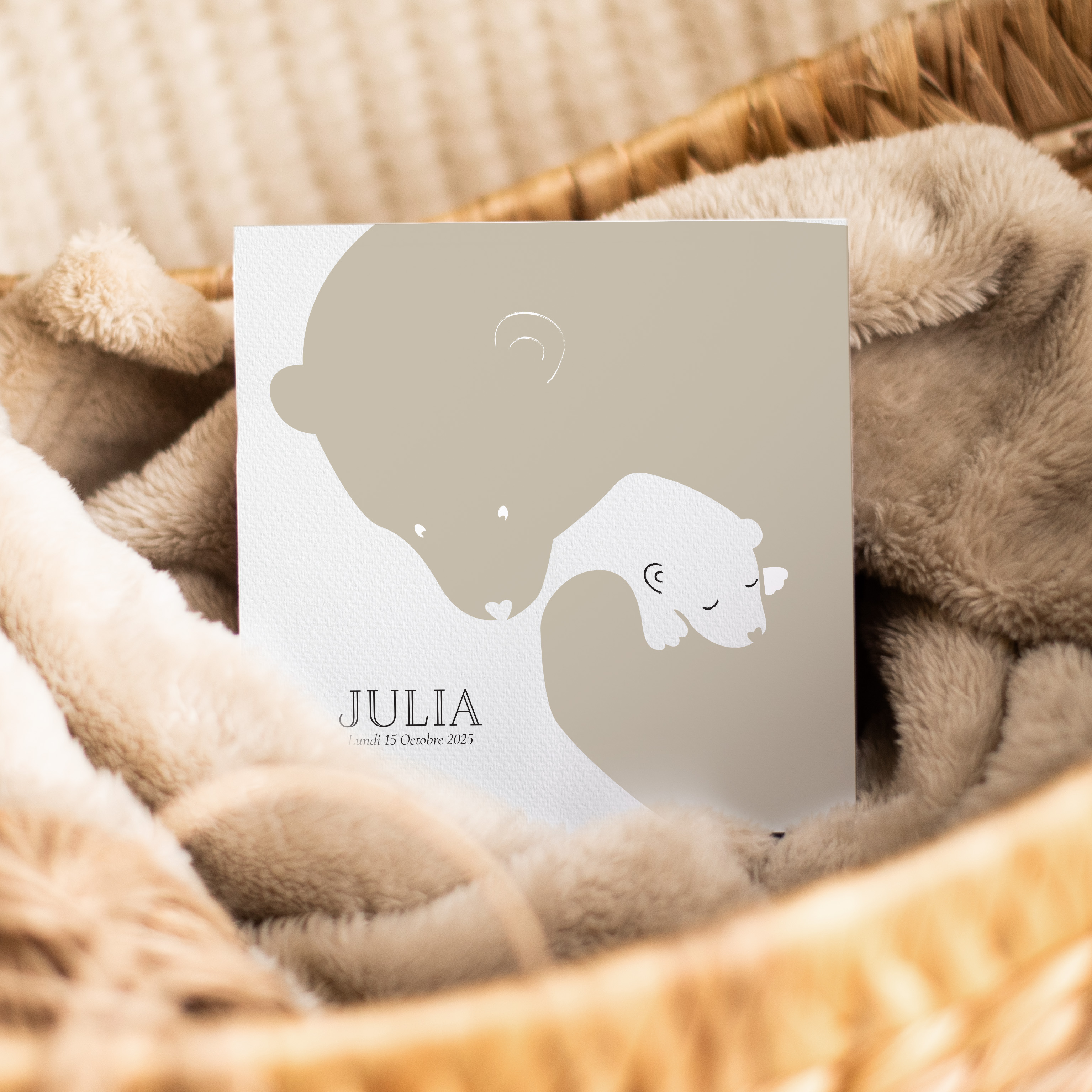 Loving Bearer - Cette invitation illustre la sobriété élégante : dominante chromatique apaisée, marges régulières, typographie nette. Nos créateurs ont imaginé un cadre premium qui met vos mots en valeur avec délicatesse. Nous assurons la personnalisation complète : texte intégré, teintes ajustées, ajout d’un logo discret si besoin. Entièrement digitale, elle atteint vos destinataires immédiatement. Le rendu privilégie la précision et la mesure pour offrir un équilibre durable. Une correspondance moderne et raffinée, idéale pour vos moments marquants.