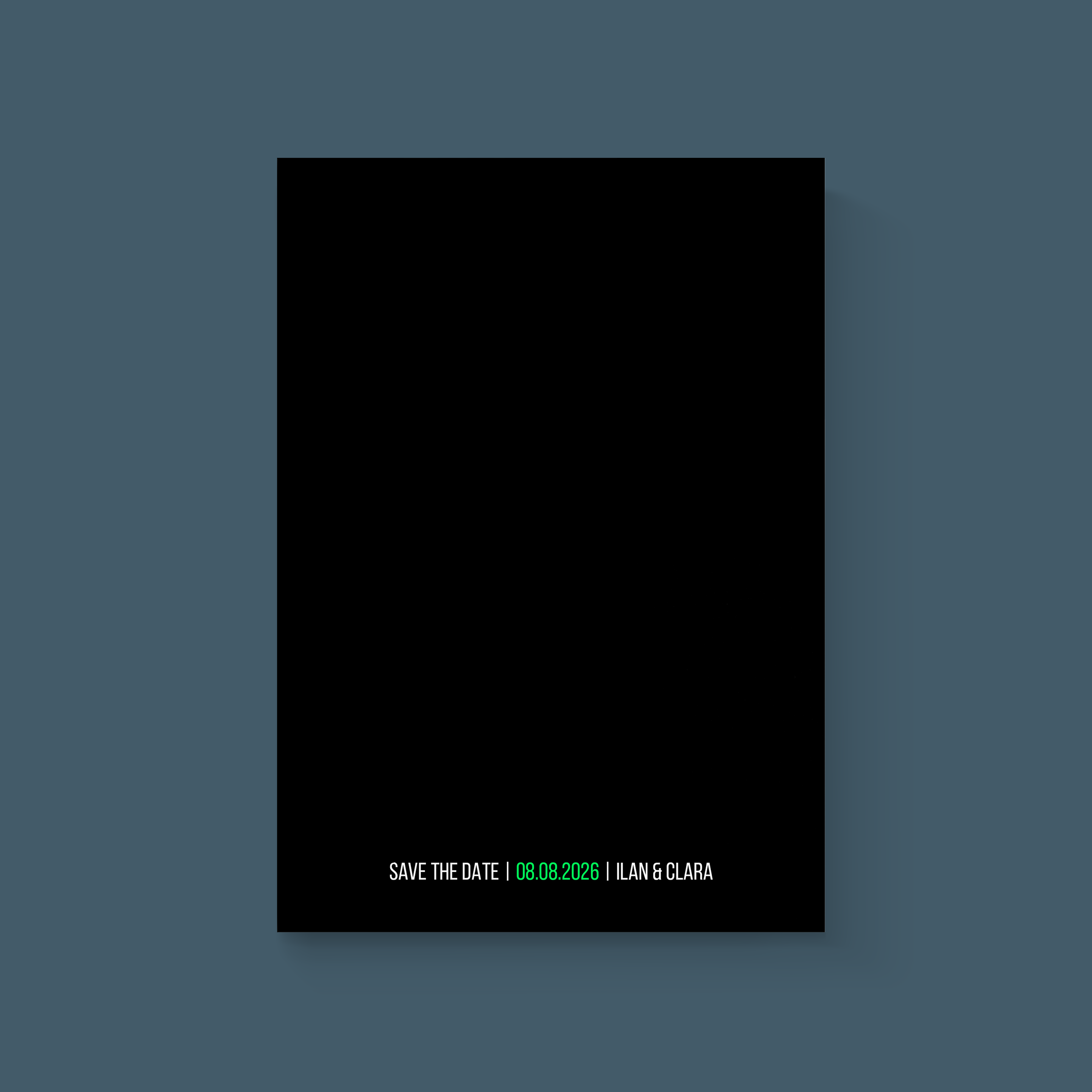 Yes She Said - Le dessin privilégie une clarté rigoureuse : typographie maîtrisée, marges régulières et couleur dominante qui affirme un ton sûr. La sobriété de l’ensemble met vos mots en évidence et garantit une lecture fluide. Conçue par nos illustrateurs, cette invitation se veut intemporelle et sobre. Nous prenons en charge la personnalisation : intégration du texte, ajustement des nuances, ajout possible d’un logo discret. Entièrement digitale, elle est transmise immédiatement à vos invités. Chaque élément — alignement, contraste, proportion — vise la précision et la cohérence. Une correspondance haut de gamme qui transforme un simple message en attention raffinée.