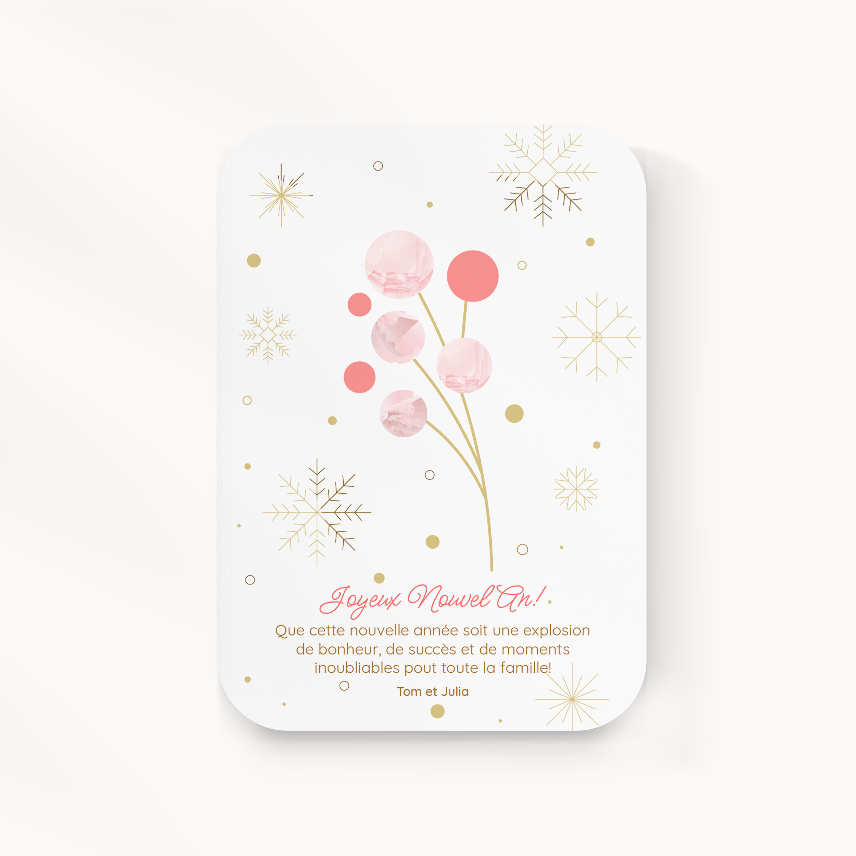 Boules D'artifice - Cette invitation valorise une modernité douce : dominante chromatique lumineuse, proportions équilibrées, typographie claire. Nos créateurs ont conçu une esthétique premium qui associe rigueur et délicatesse. Nous assurons la personnalisation sur mesure : vous nous transmettez le texte, nous le composons avec soin, ajustons les nuances et ajoutons un logo discret. Diffusée exclusivement en digital, elle atteint vos invités immédiatement. Chaque détail – hiérarchie, cadence, marges – a été calibré pour préserver fluidité et élégance. Une correspondance contemporaine, simple et raffinée.