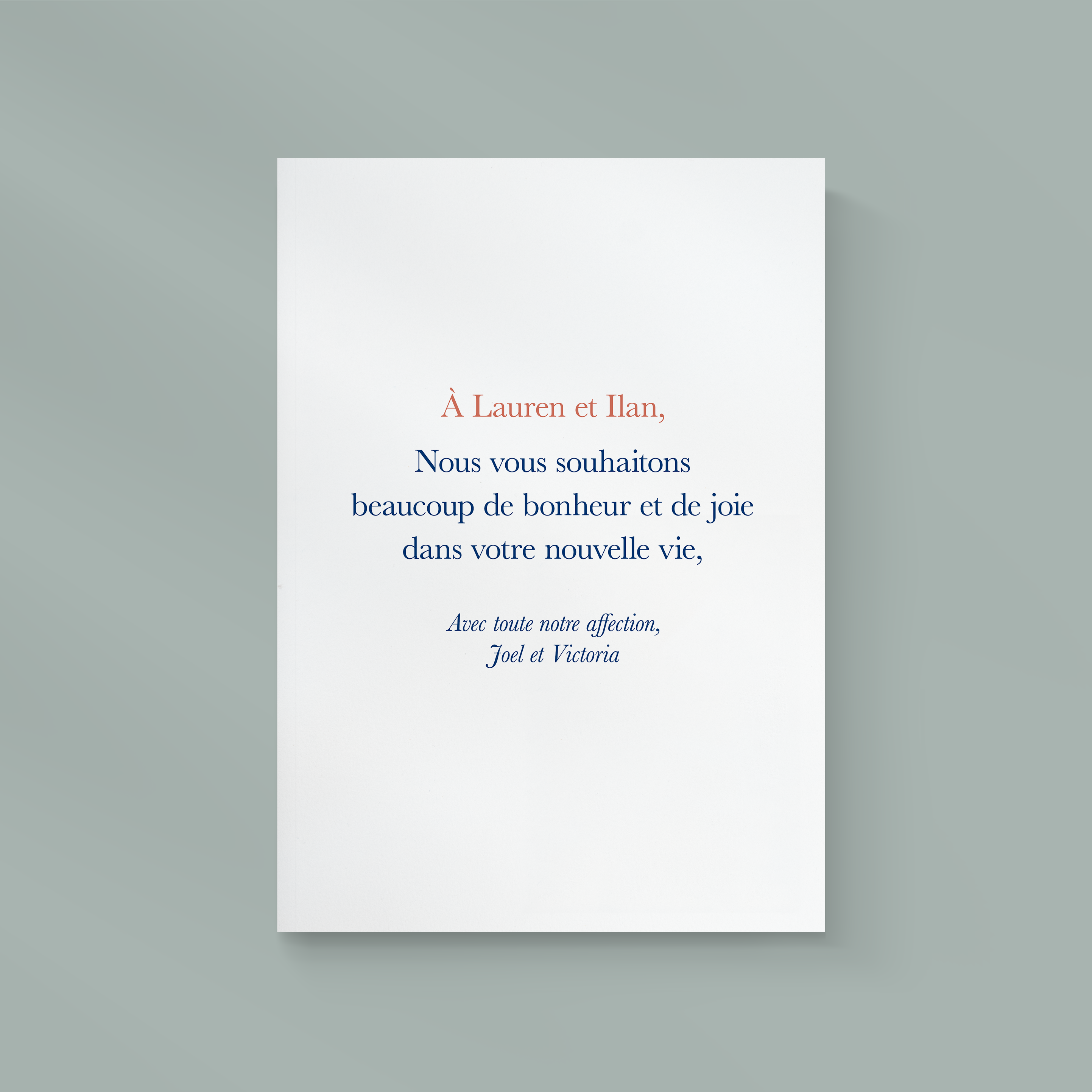 Mazel Tov - Cette invitation met en lumière une clarté graphique : couleur dominante précise, marges équilibrées, typographie nette. Nos créateurs ont privilégié une esthétique premium où l’équilibre est essentiel. Nous assurons la personnalisation sur mesure : vous nous confiez le texte, nous l’intégrons avec précision, ajustons la palette et ajoutons un logo discret. Diffusée exclusivement en numérique, elle atteint vos invités immédiatement. Chaque paramètre – cadence, proportions, contrastes – a été calibré pour garantir fluidité et raffinement. Une correspondance contemporaine, simple et élégante.