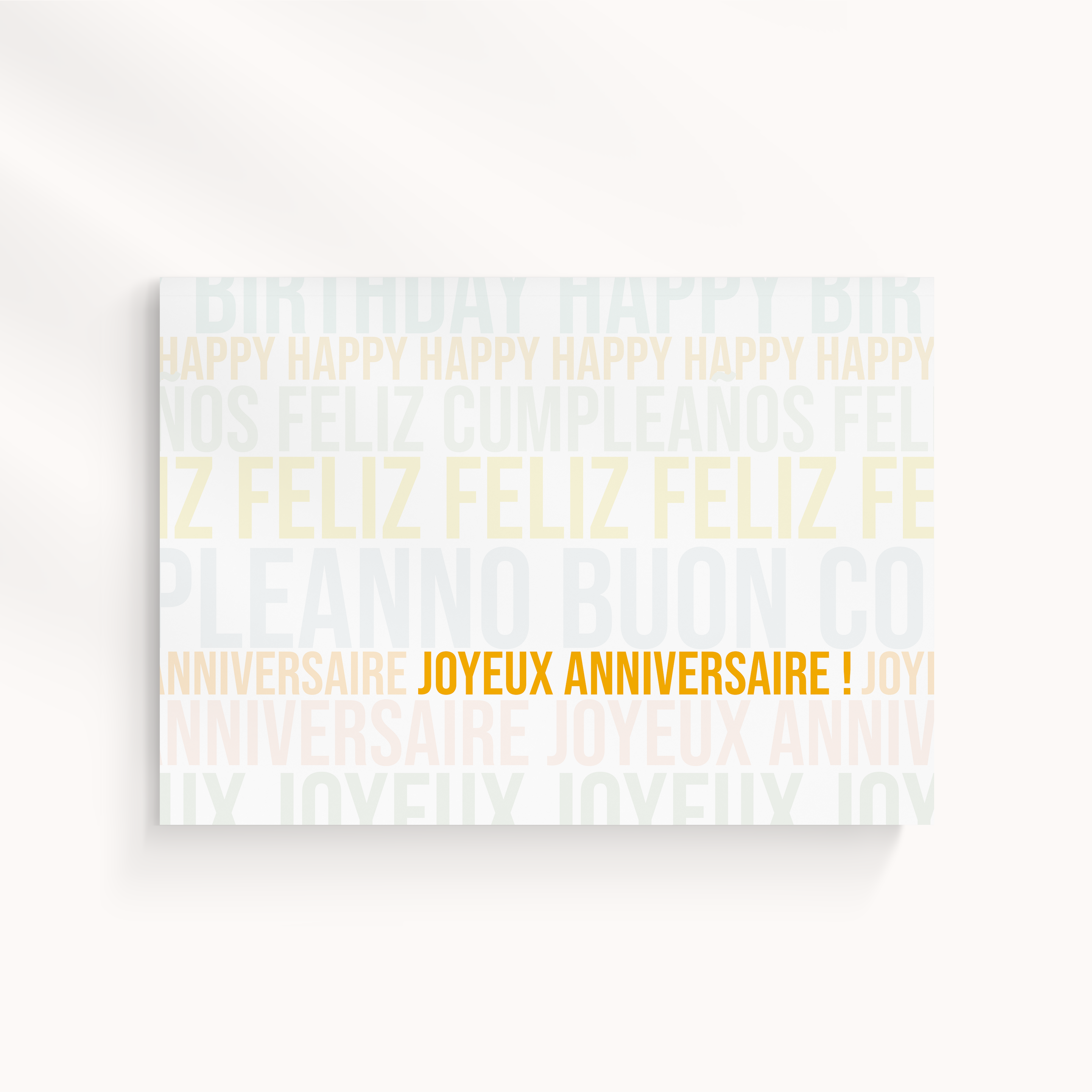 Pastel Anniv - Cette invitation met en avant une dominante chromatique affirmée, équilibrée par une mise en page claire et une typographie sobre. Nos créateurs ont conçu un design premium qui privilégie la rigueur élégante. Nous prenons en charge la personnalisation : intégration de votre texte, ajustement des teintes, ajout discret d’un logo. 100% digitale, elle atteint vos invités immédiatement. Chaque paramètre – proportions, alignements, marges – a été calibré pour préserver fluidité et justesse. Une correspondance contemporaine, simple et posée.